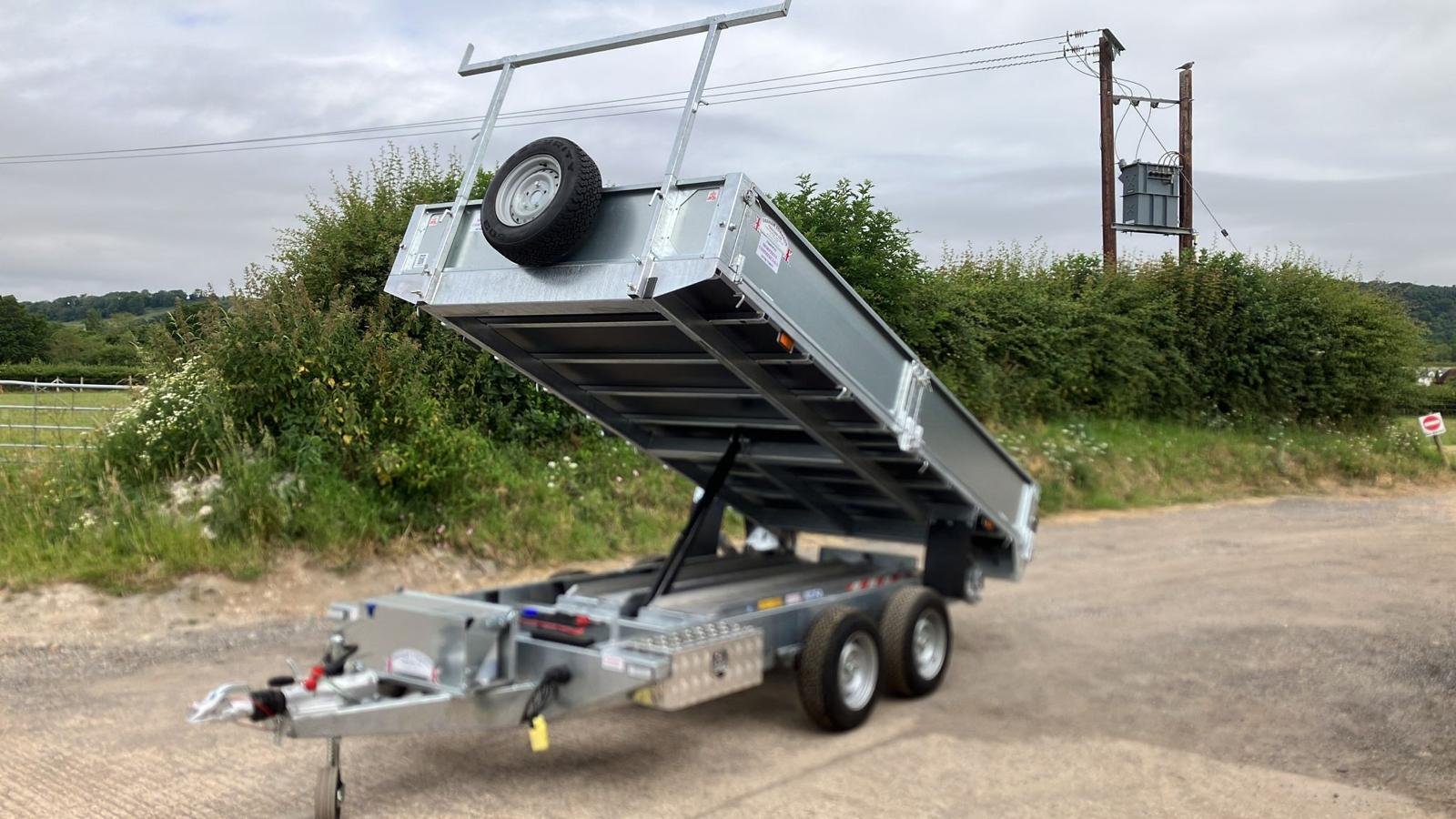 12ft Tipper Trailer Twin-Axle