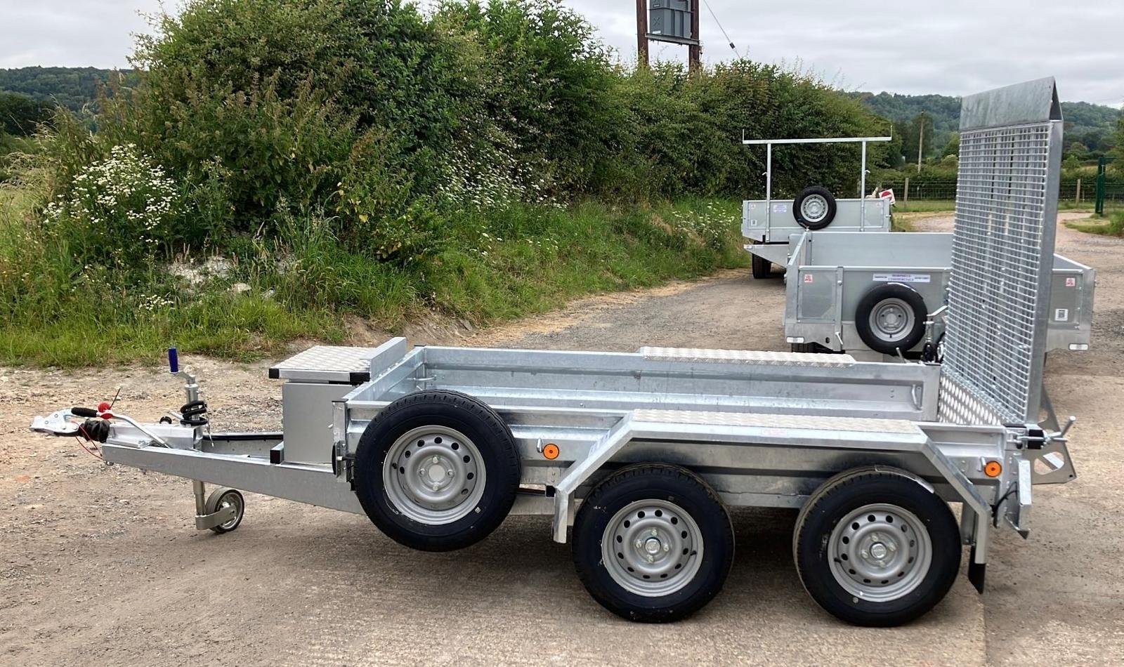 8ft Plant Trailer Twin Axle