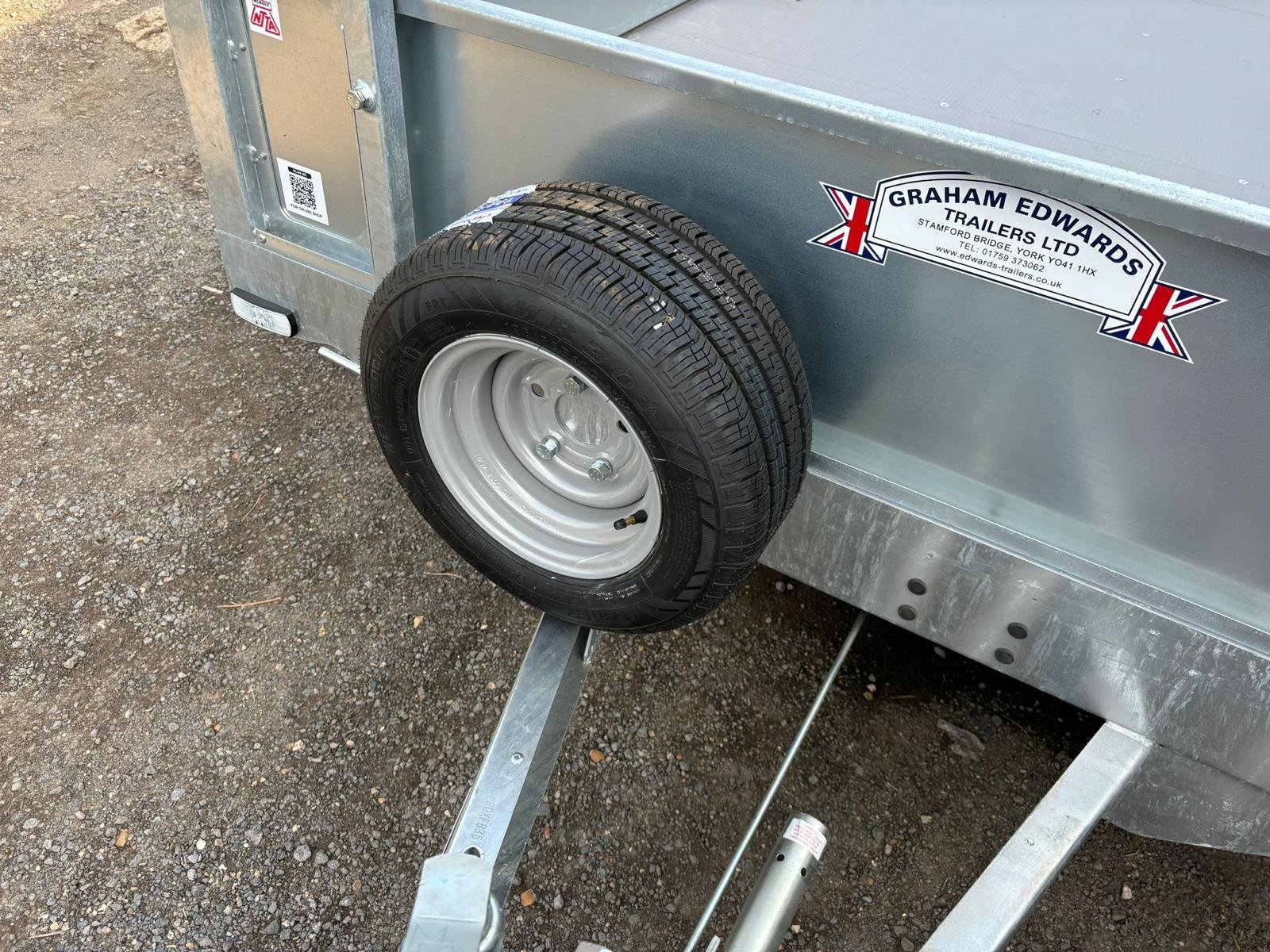 12ft Flatbed Trailer Tri-Axle