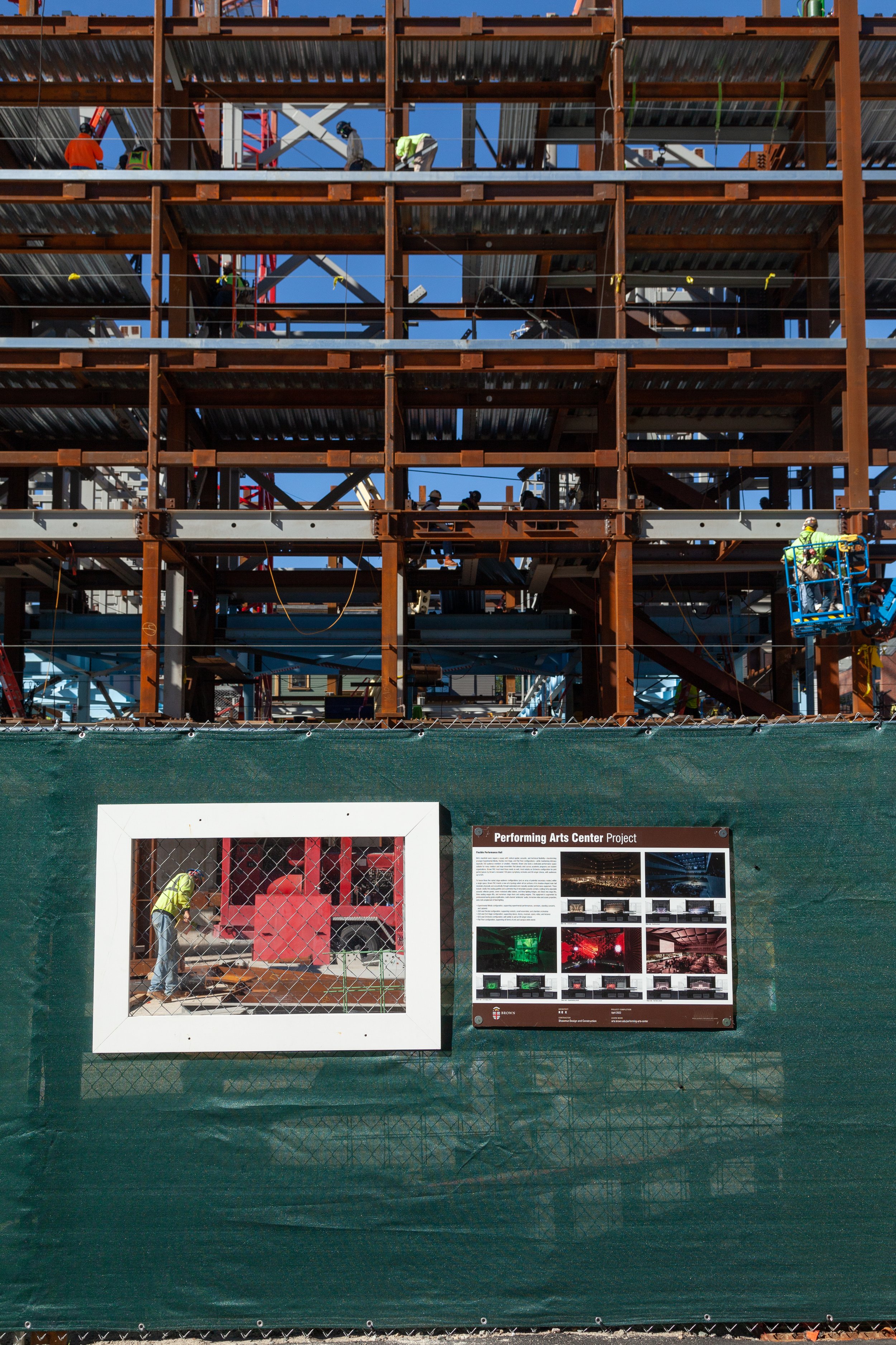 Performing Arts Center Construction