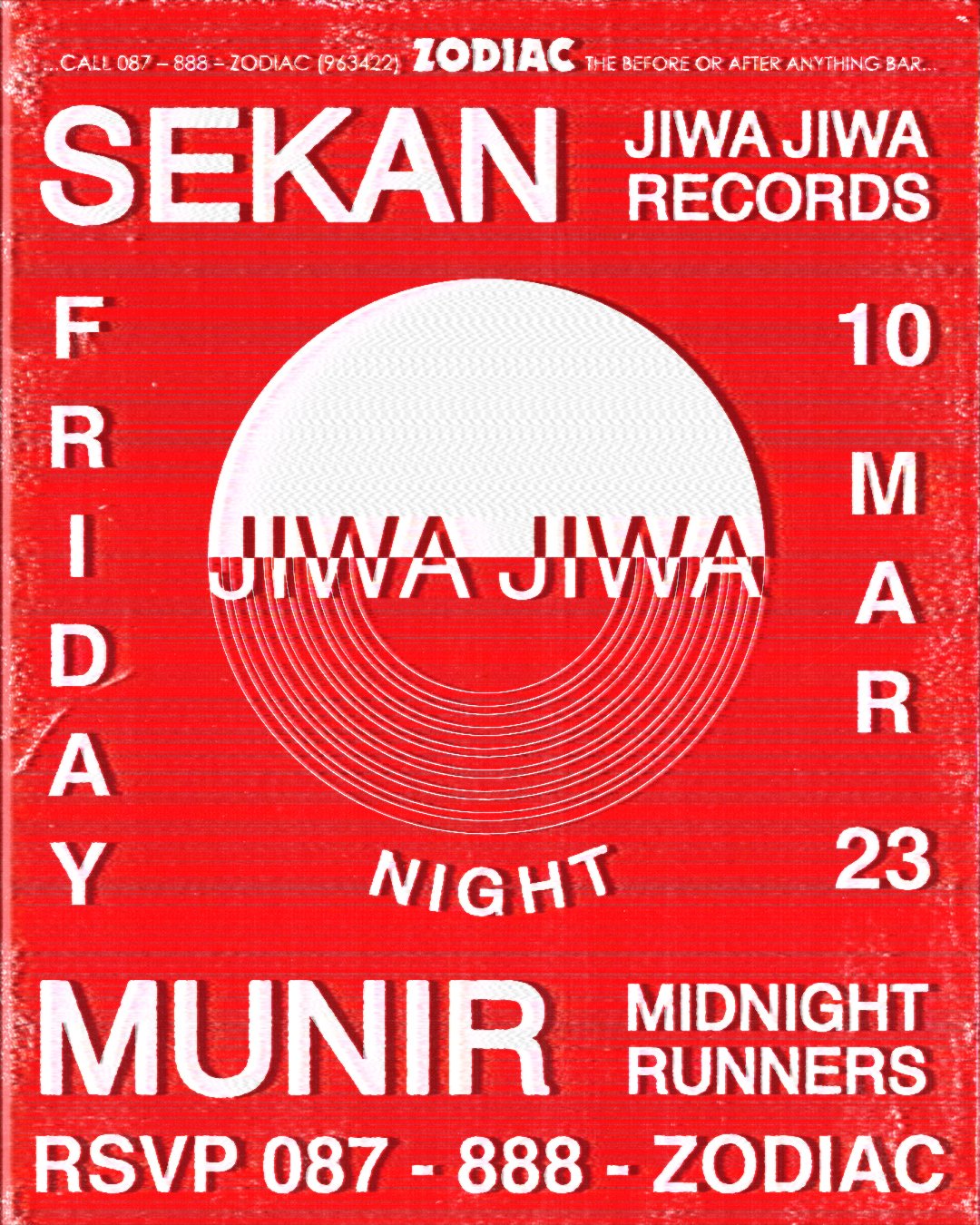 Jiwa Jiwa night at Zodiac Jakarta