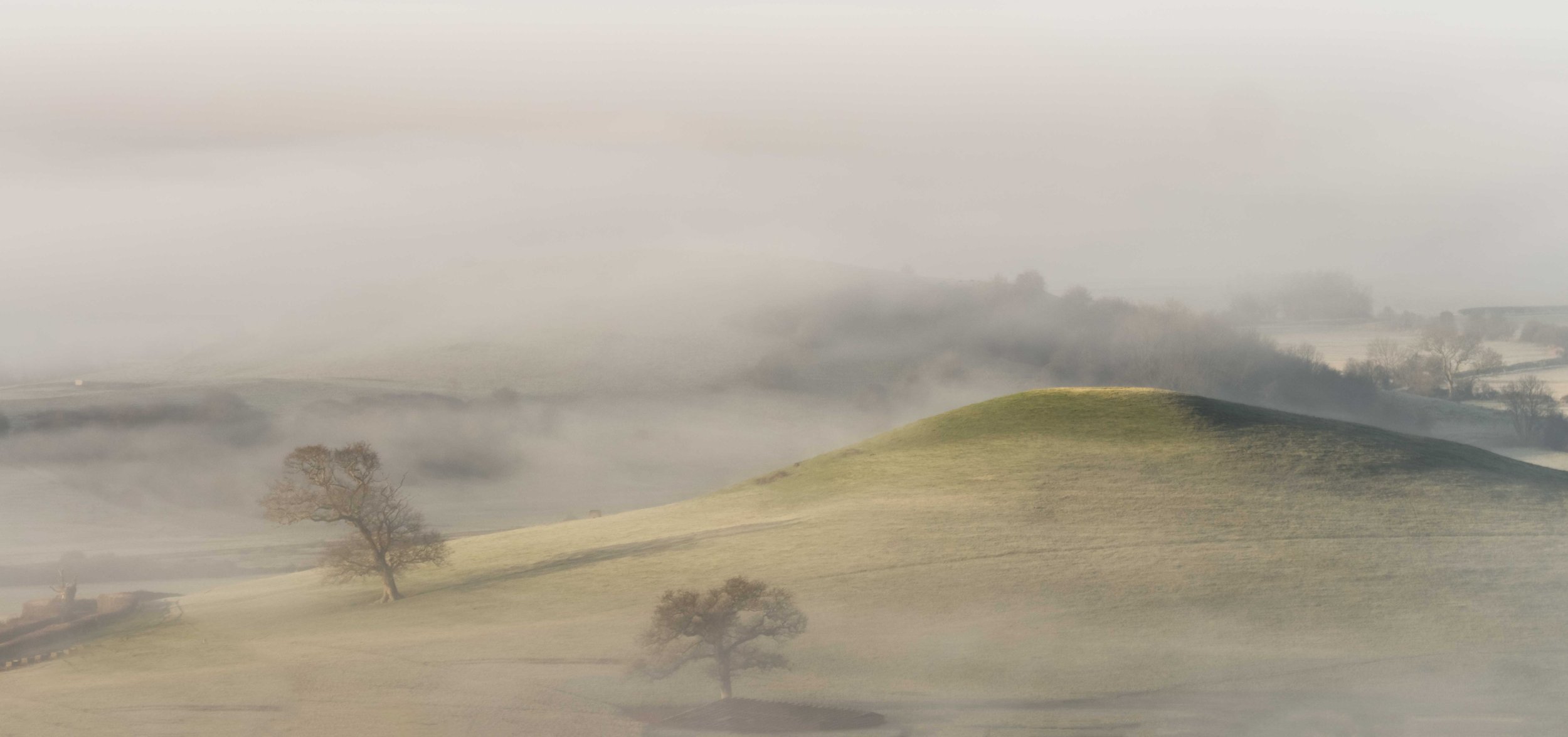 Windmill Hill in Mist