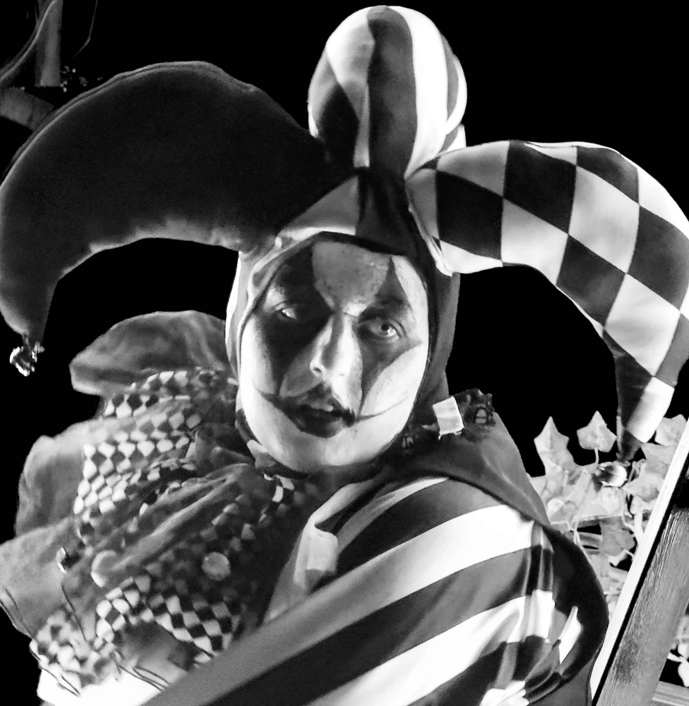 The Jester (b&w)