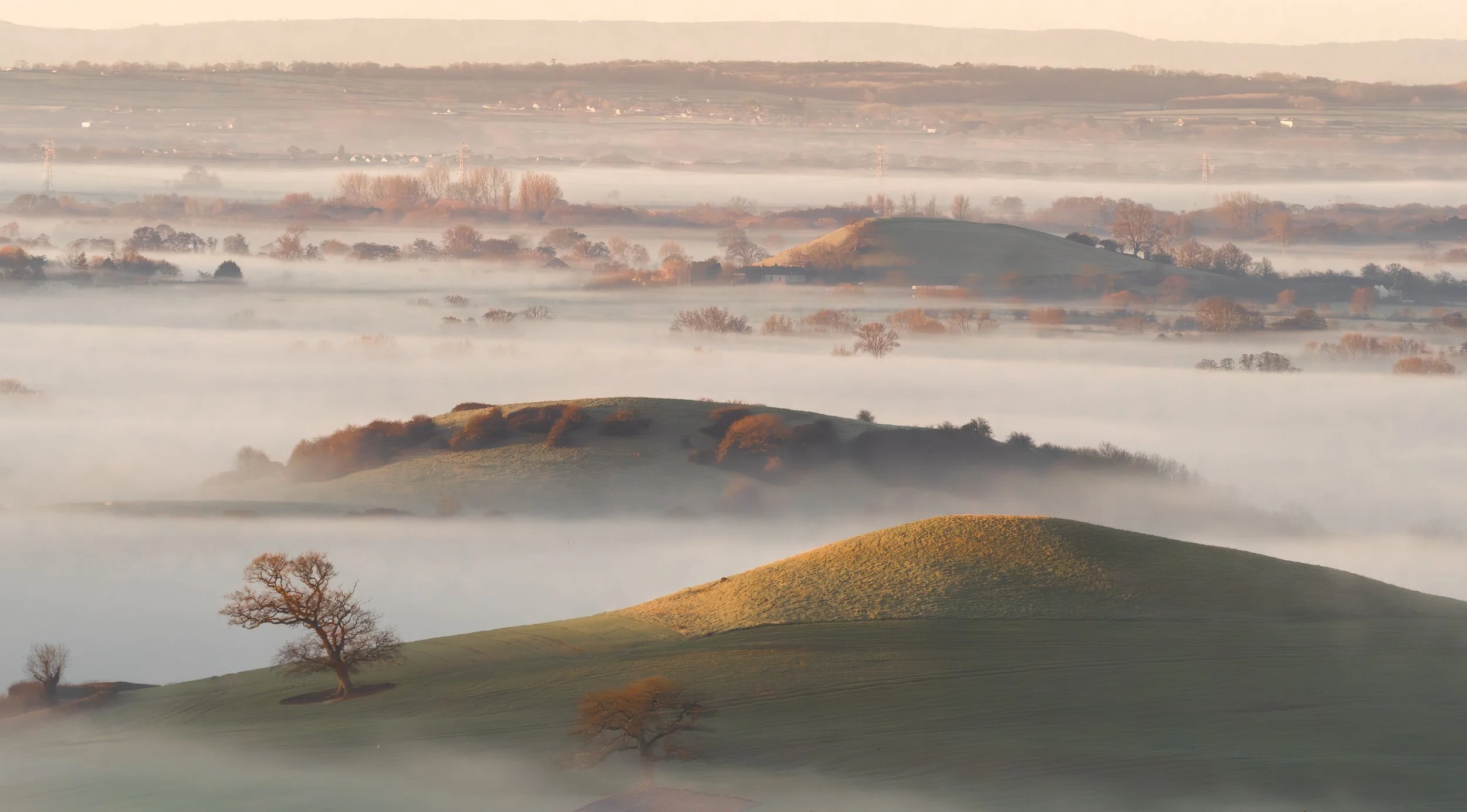 Windmill Hill in Mist