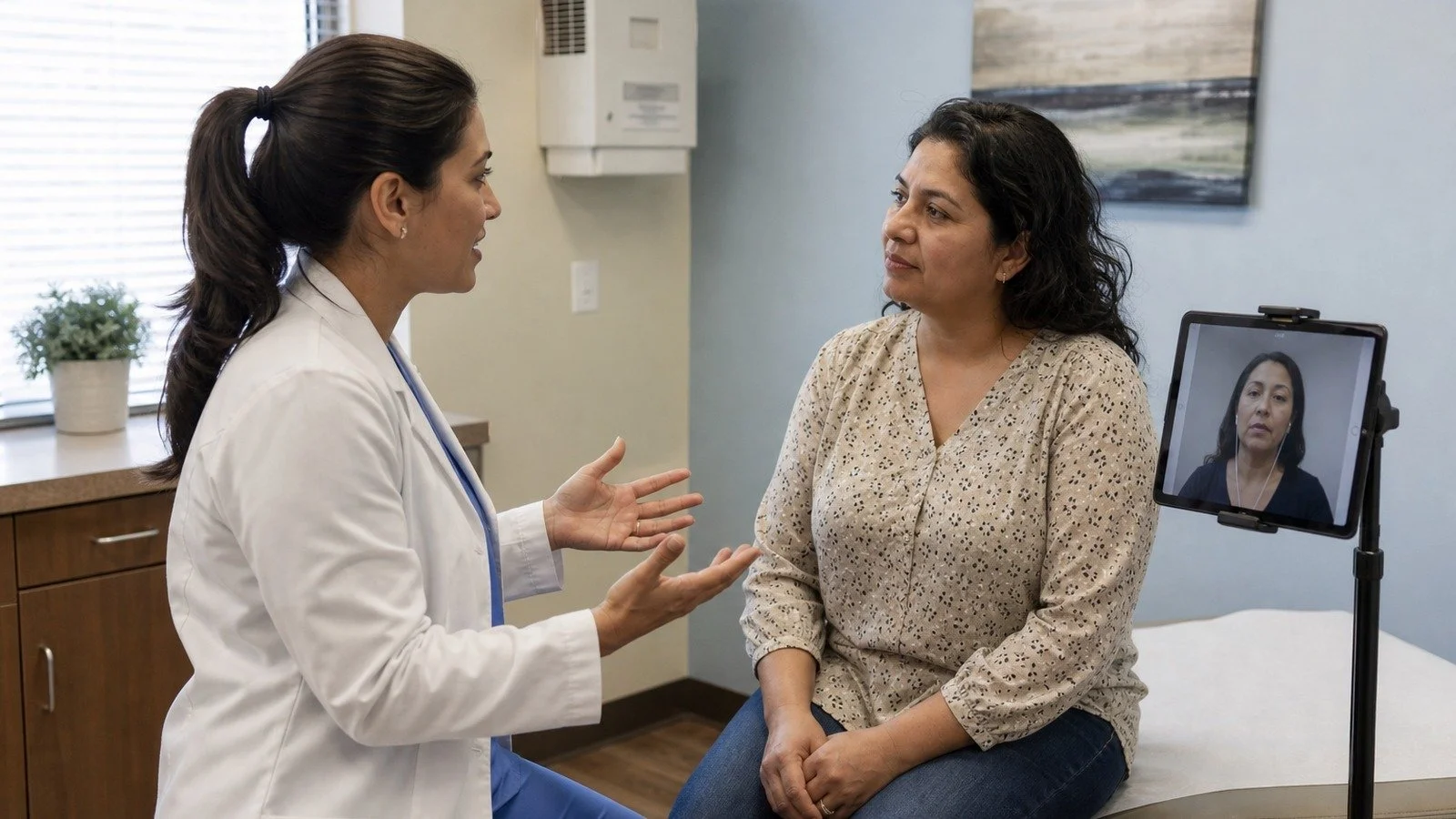 Same-day medical interpreters Indiana supporting a remote patient visit