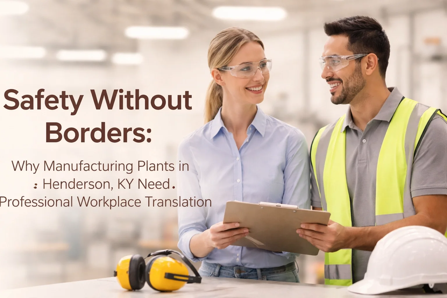 Safety Without Borders: Why Manufacturing Plants in Henderson, KY Need Professional Workplace Translation