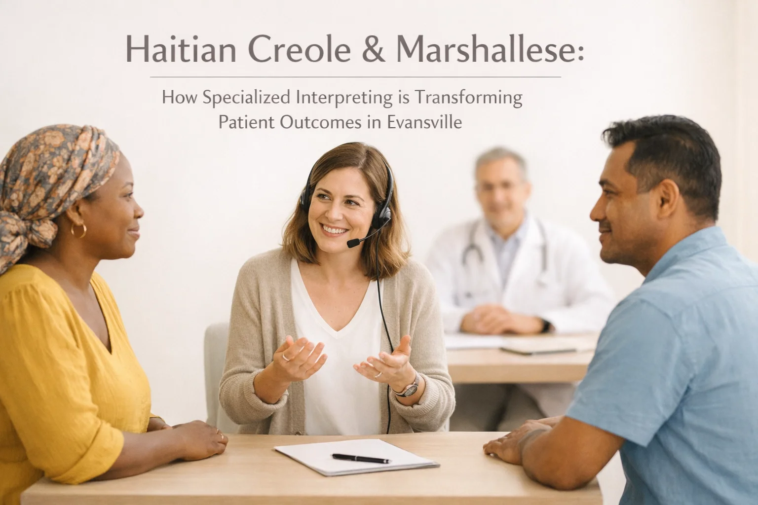 Haitian Creole &amp; Marshallese: How Specialized Interpreting is Transforming Patient Outcomes in Evansville