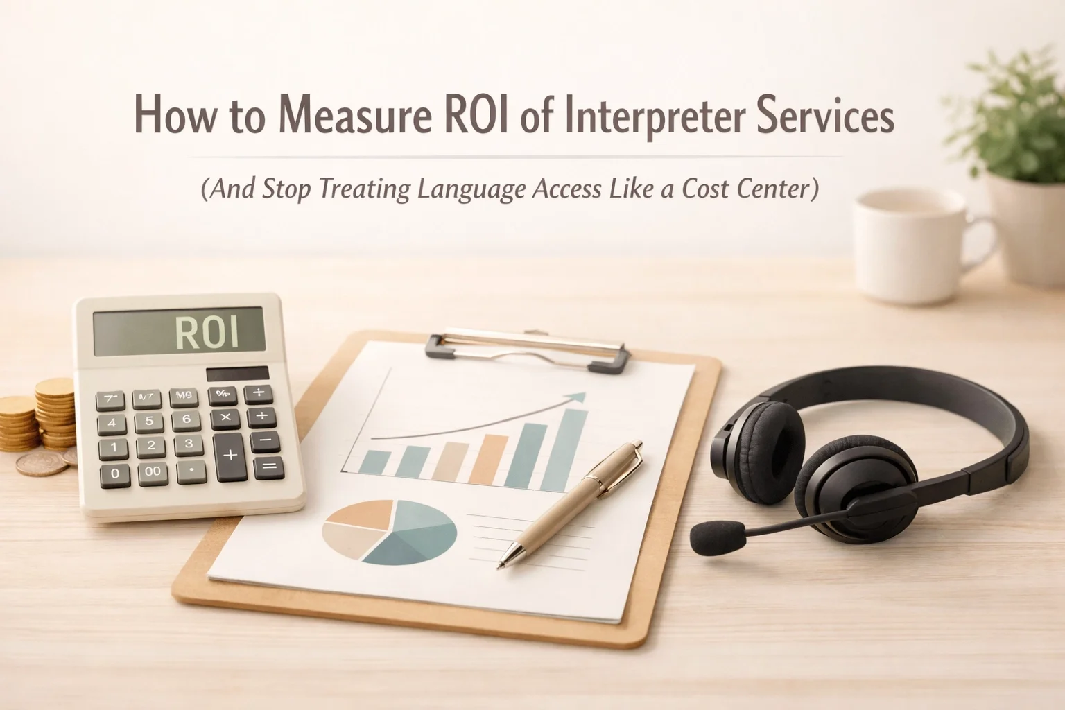 How to Measure ROI of Interpreter Services (And Stop Treating Language Access Like a Cost Cen-ter)