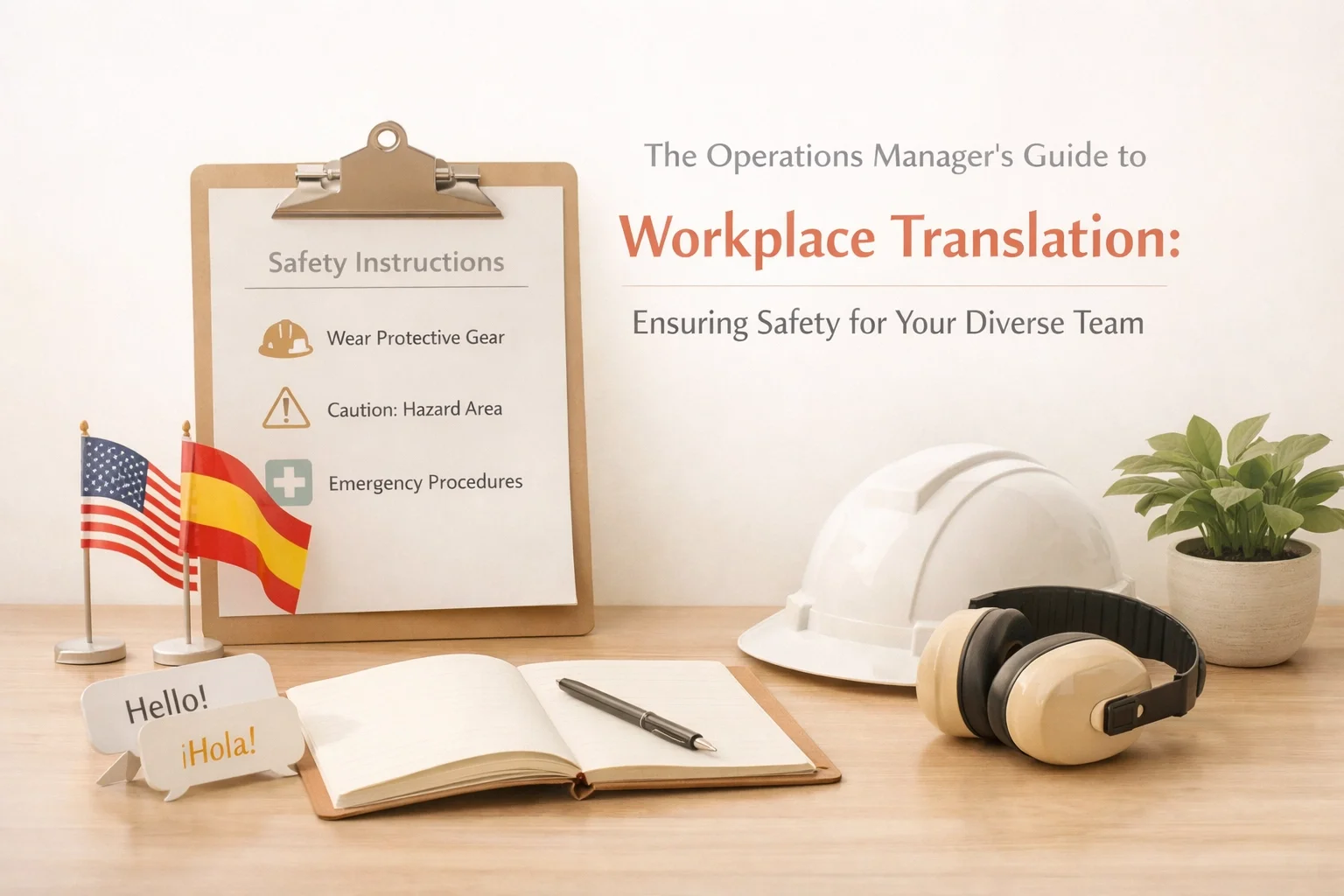 The Operations Manager's Guide to Workplace Translation: Ensuring Safety for Your Diverse Team