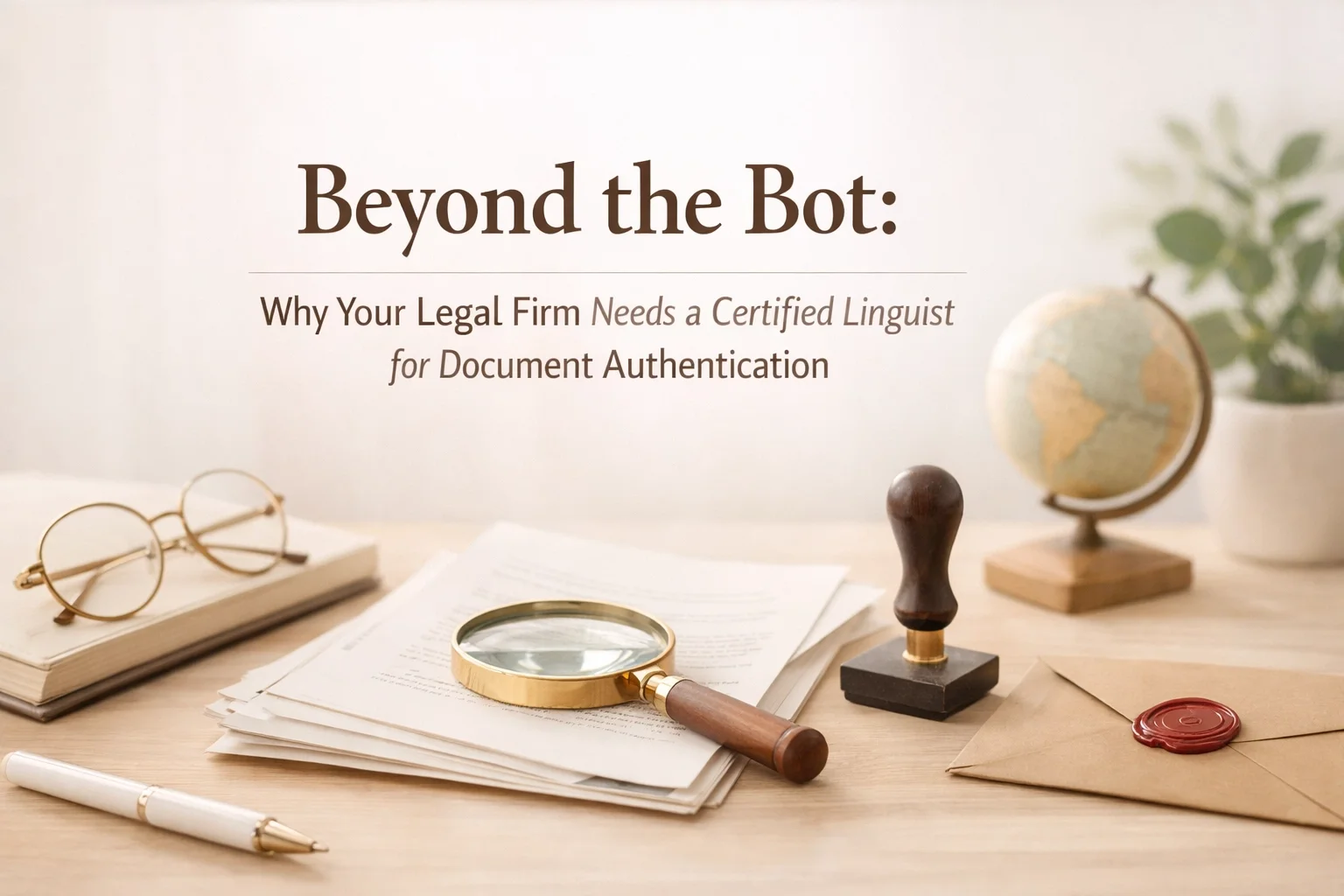 Beyond the Bot: Why Your Legal Firm Needs a Certified Linguist for Document Authentication