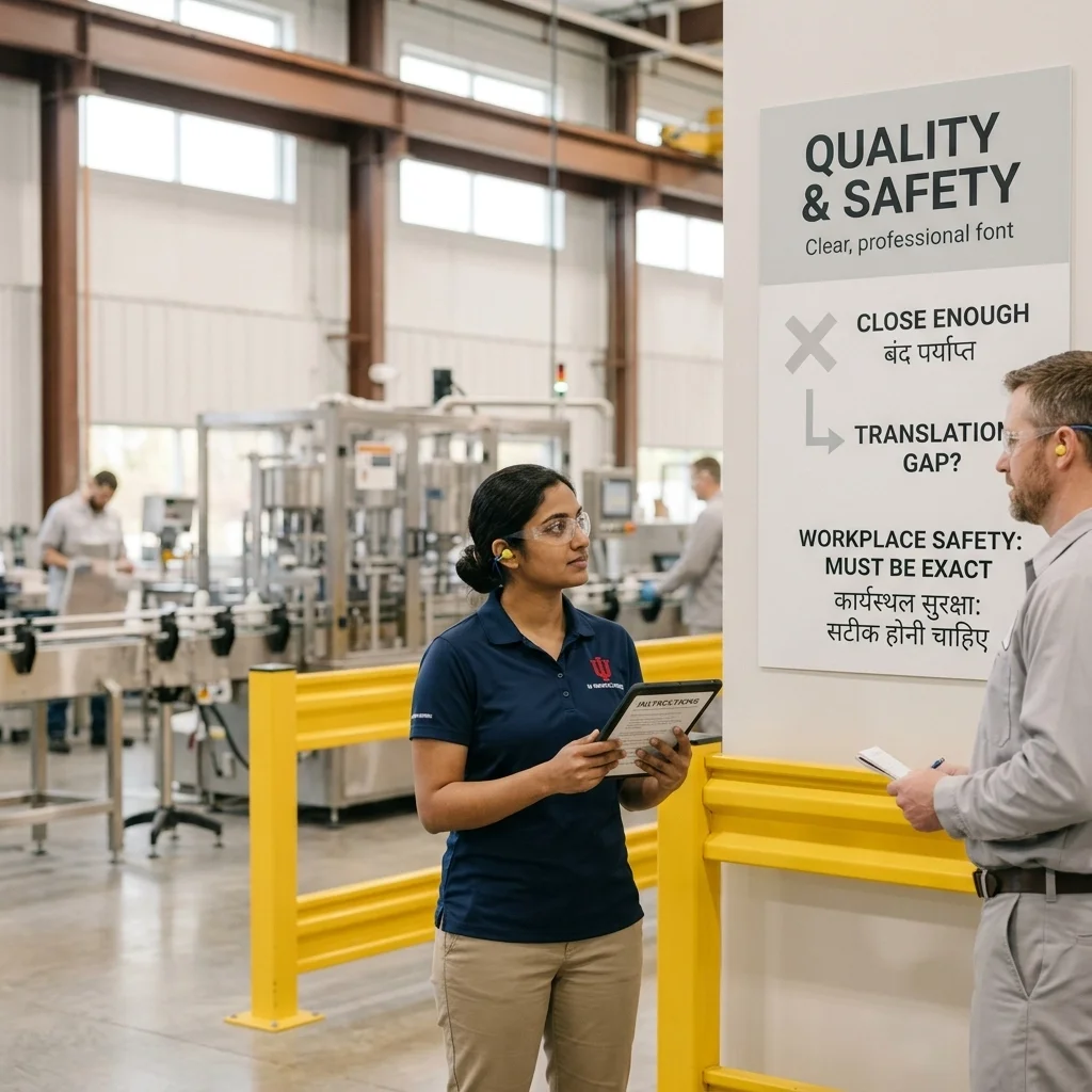 The Hidden Cost of 'Close Enough': Why Indiana Factories are Rethinking Workplace Translation