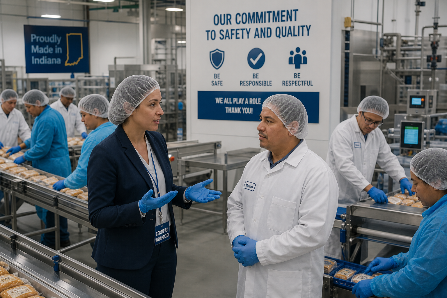FSMA, OSHA, and Language Access: Why Indiana Food Manufacturers Can’t Afford Language Gaps