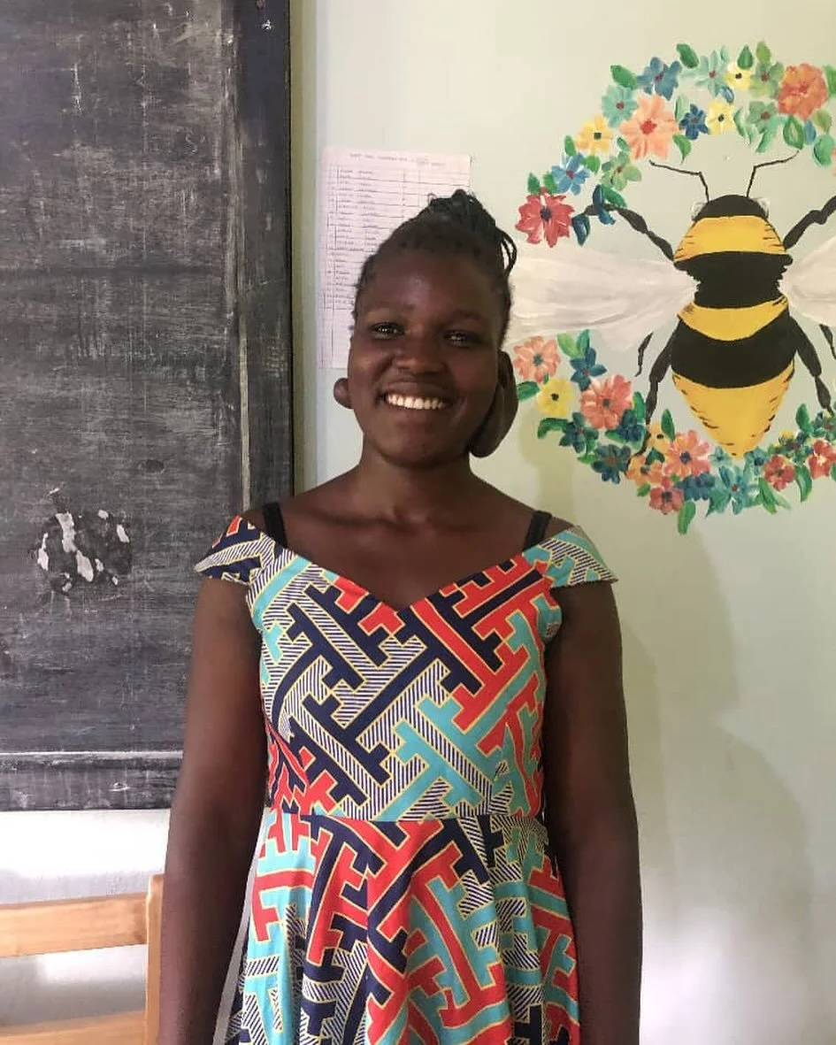 Mercy is our sewing instructor. We&rsquo;re so lucky to have such a devoted and talented woman to work with the ladies we serve! Say &ldquo;Hi! 👋&rdquo; to Mercy! ❤️