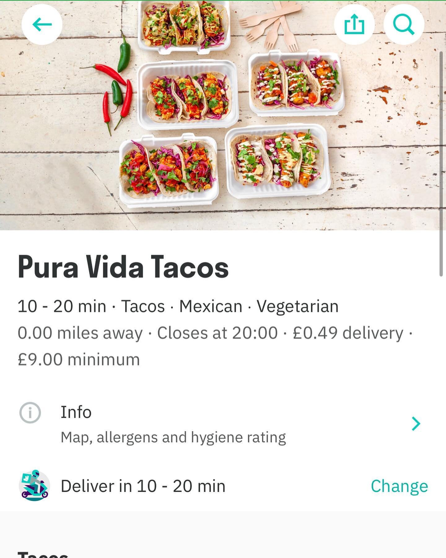 We&rsquo;re on @deliveroo ! 🌮 

Come get sum 😎

#mexicanbristol #bristolfoodie #bristolpubs #mexicanfood #tacos #mexico #puravida #streetfood #foodporn #supportsmallbusiness #independent #foodie #horsebox #bristol #whattodoinbristol #mexico🇲🇽 #ba