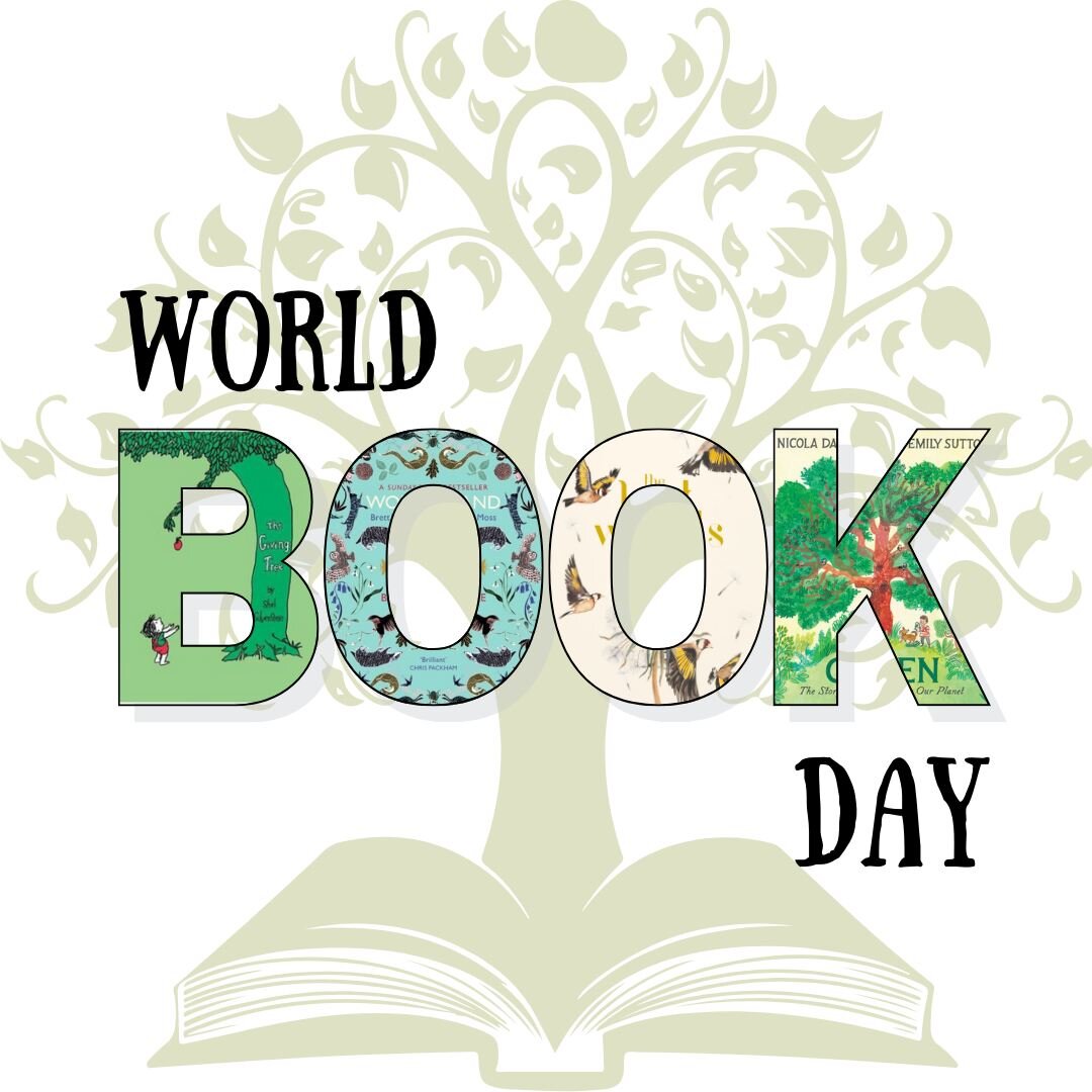 Happy World Book Day.
We thought we'd share some of our team's favourite nature related books.

The Giving Tree by Shel Silverstein
Wonderland: A Year of Britain's Wildlife, Day by Day by Brett Westwood &amp; Stephen Moss
The Lost Words by Robert Mac