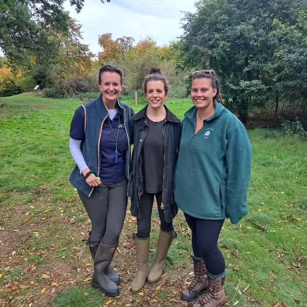 A great day at Woodhall yesterday with these lovely ladies, running some great activities like apple feeders for birds. #outdoorlearning