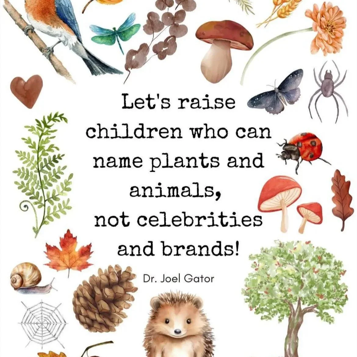 A nice message for a Friday. Have a good weekend all. #outdoorlearning