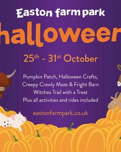 Watch your backs this week, at Farms for Schools members @easton_farmpark sounds like frightening fun! #farmvisit #outdoorlearning #Halloween