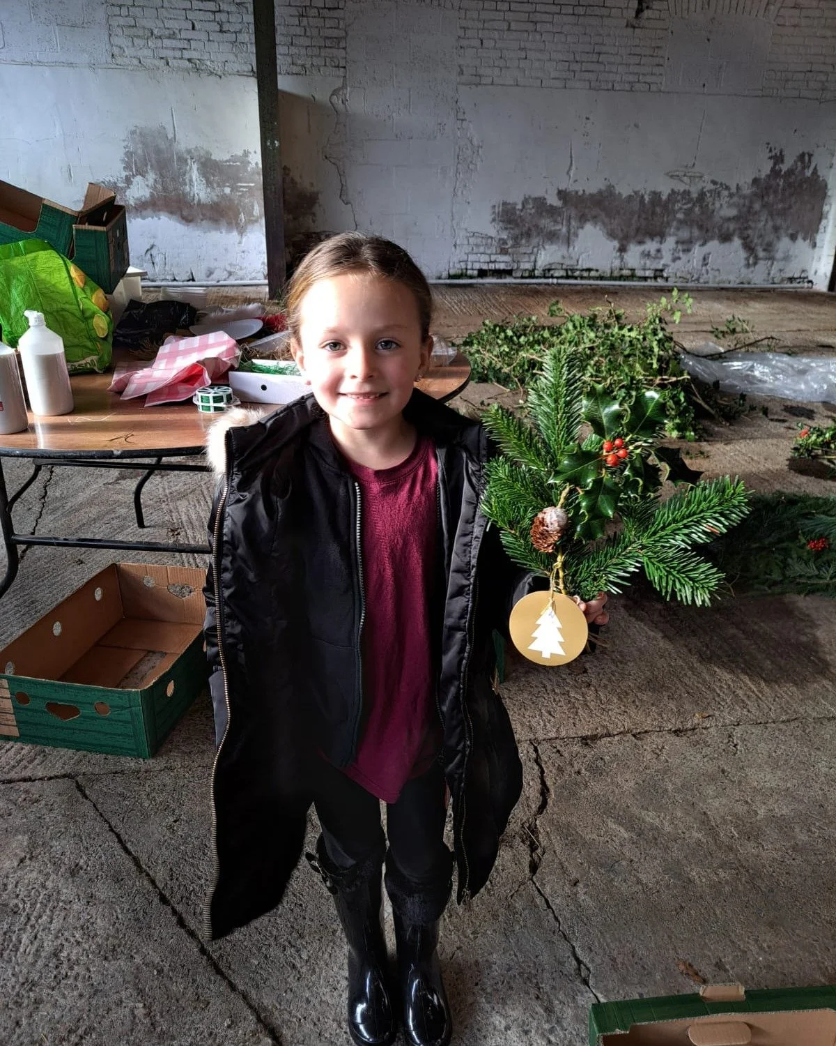 We had our first Countryside Classroom Day @methley_estate Christmas Tree Farm yesterday . 160 children had fun in the Christmas Tree Field; learning about reindeer and other deer with The British Deer Society - Official; Meeting the sheep and tracto
