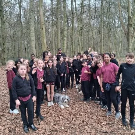 We have had 2 days learning and eating outside this week at Ledston. The pups are gathering fans. #outdoorlearning