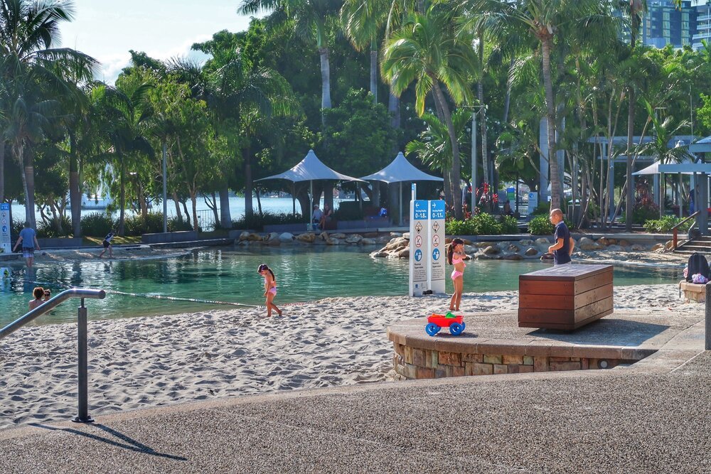 Streets Beach, South Bank Parklands - Street Furniture Australia