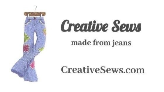 Creative Sews made from jeans 