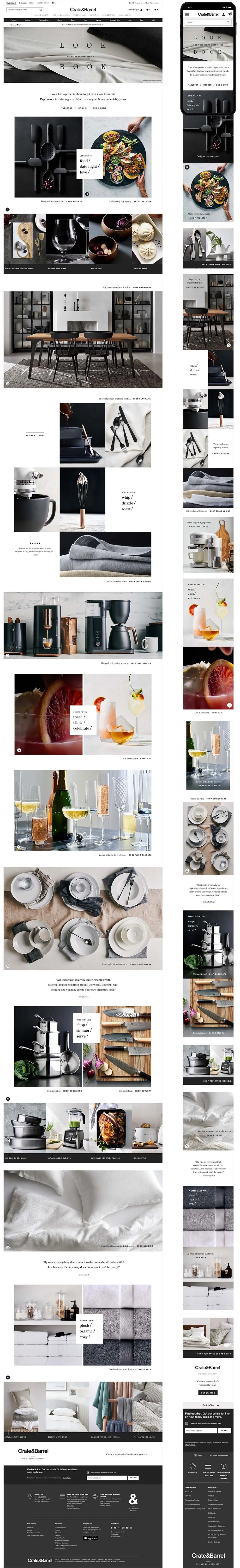 Gift Registry Lookbook