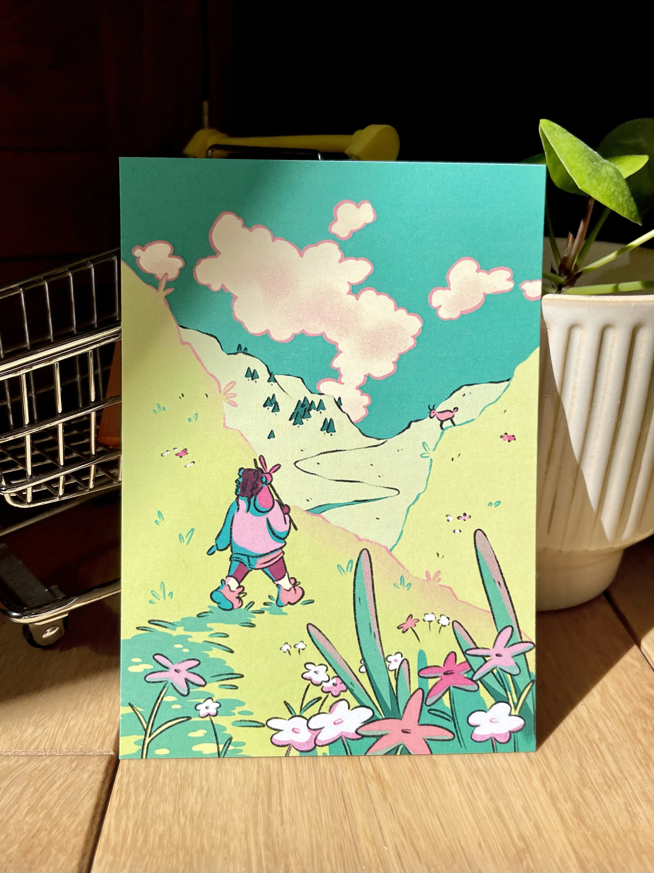 Adventuring mini print
