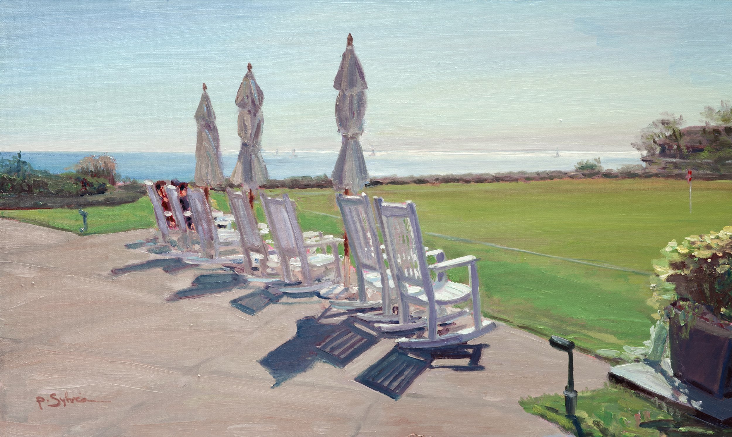 Croquet on the Lawn at Ocean House