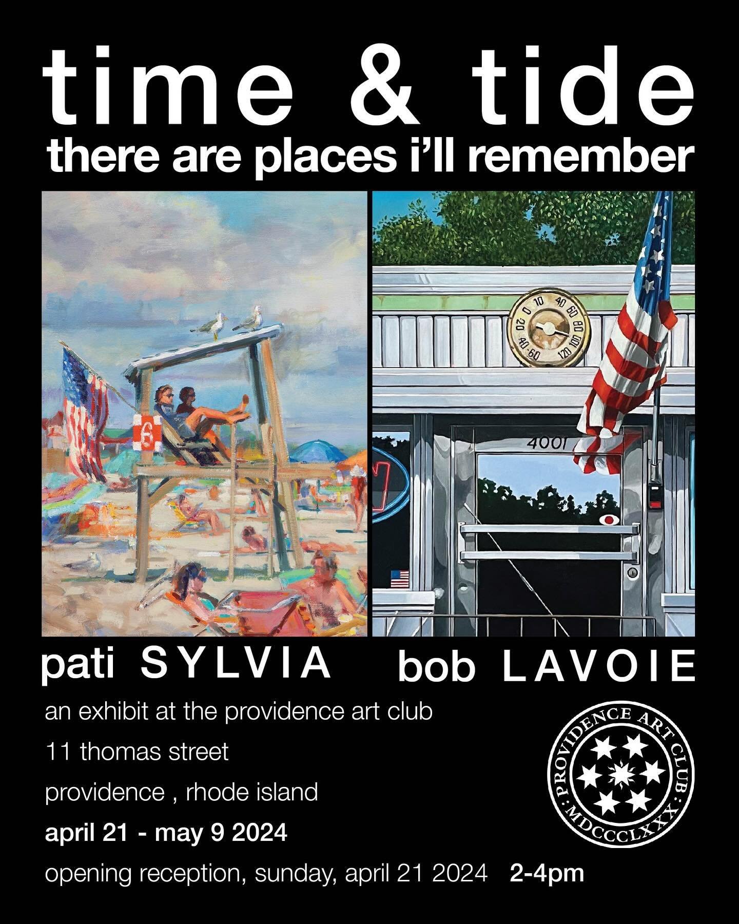 Join us for the opening of our oil painting exhibit! Reception is April 21, 2-4 at Providence Art Club 
Guaranteed to leave you wistful and maybe a bit homesick.