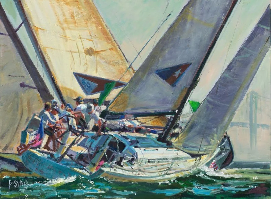 &ldquo;Crossing&rdquo;
This oil painting will be at the Brenton Hotel this Thursday 5-7pm. Join @boblavoiefineart and me for artwork and waterviews. Part of the salon series sponsored by the Newport Artists Collective
The bar lounge upstairs is spect