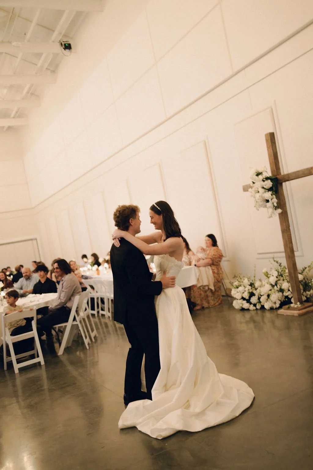 Bride and Groom Dancing with the first dance near Altoona, Peasant Hill, and Ankeny
