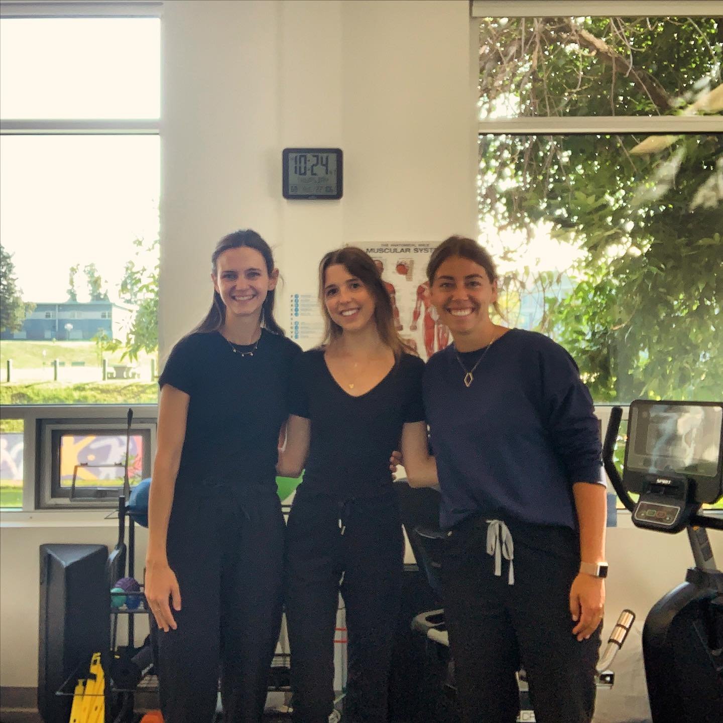 We&rsquo;ve got another face in the clinic right now! 

Brittany is a 3rd year physio student at UNBC who is on her final placement before she enters the practicing world 🙌 

She will be with us until Sept 20 - if you get a chance to meet her, give 