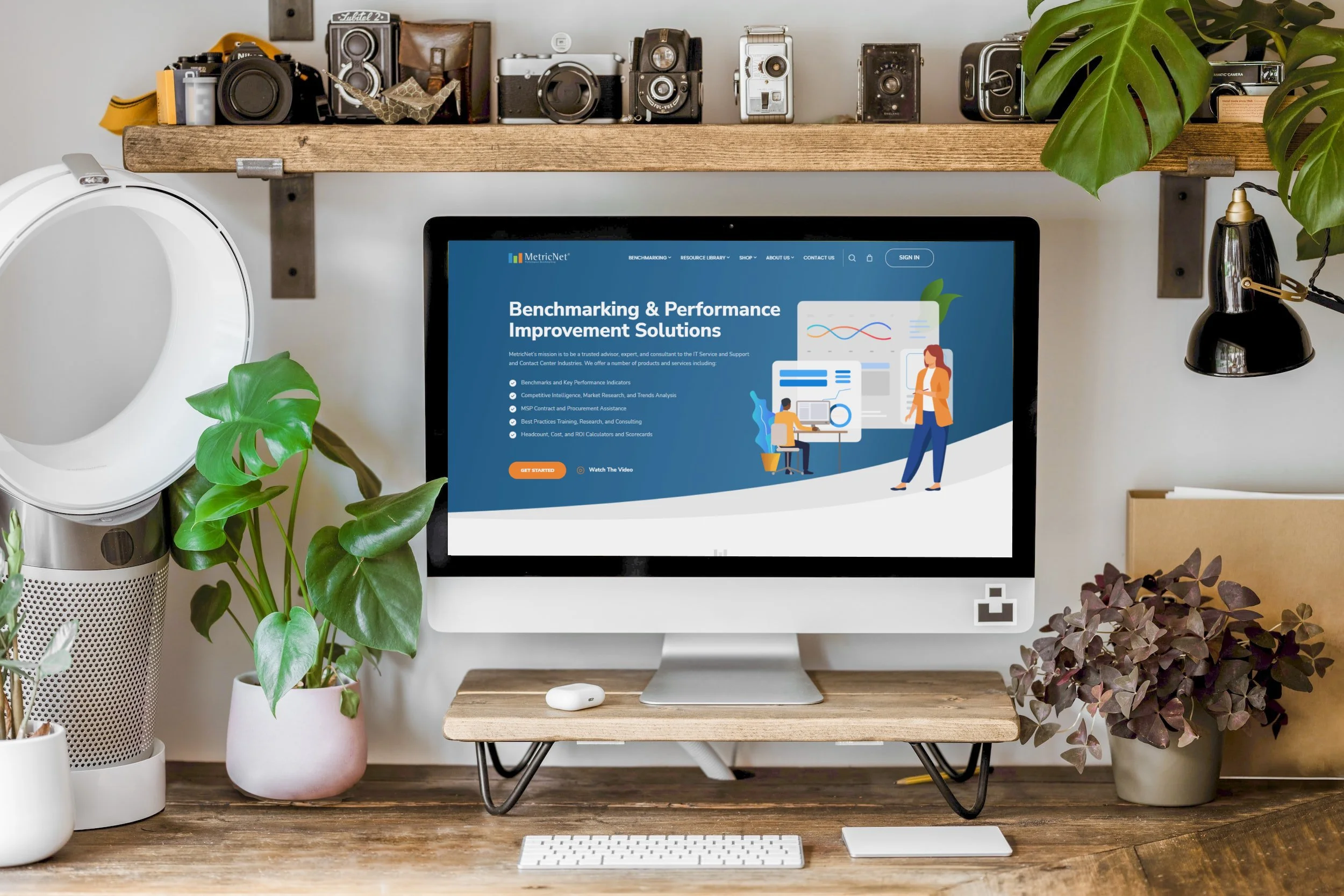 Metricnet Website Redesign — tinthumb