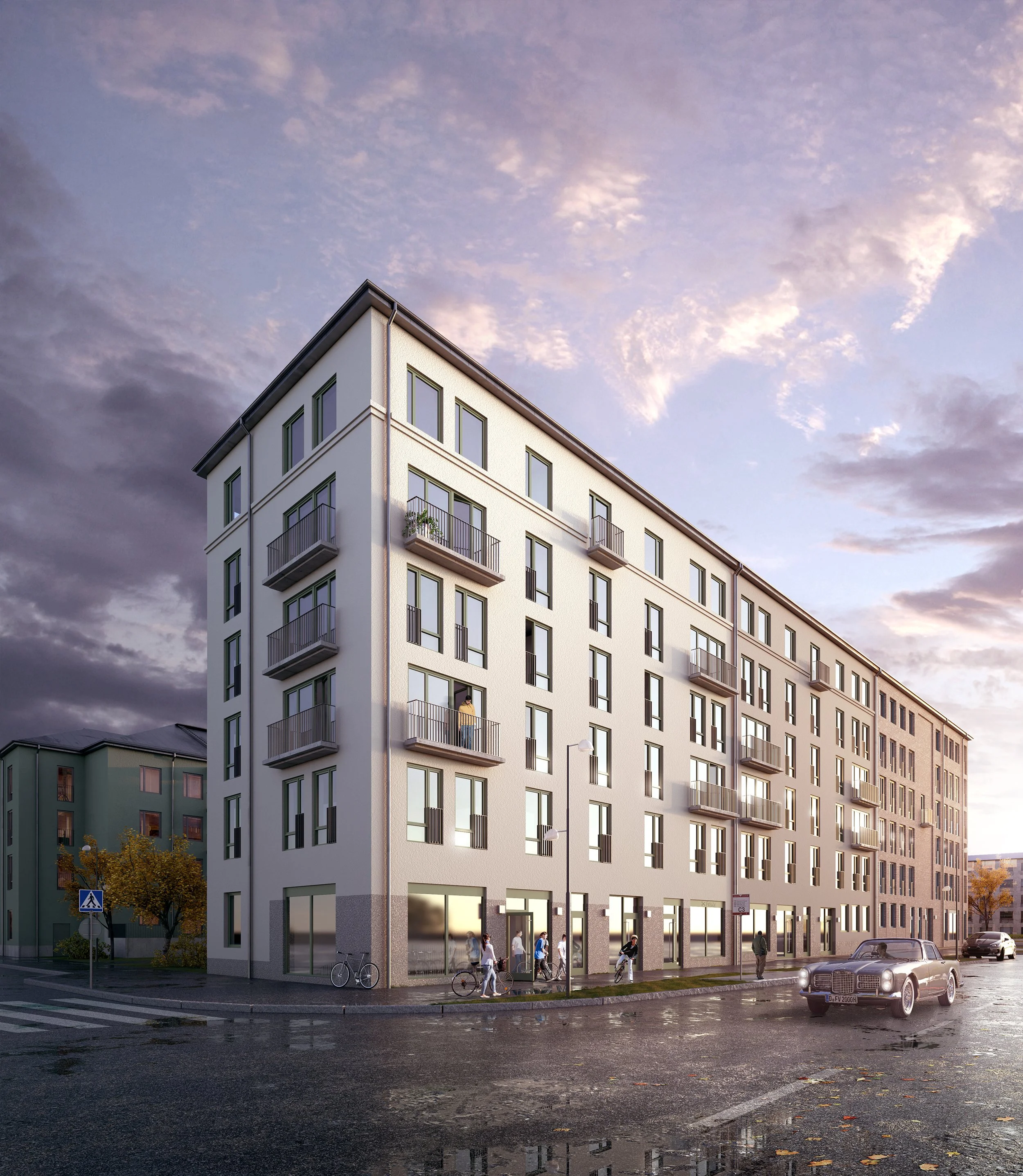 Brf Normann, HSB, Uppsala, Norra Luthagen