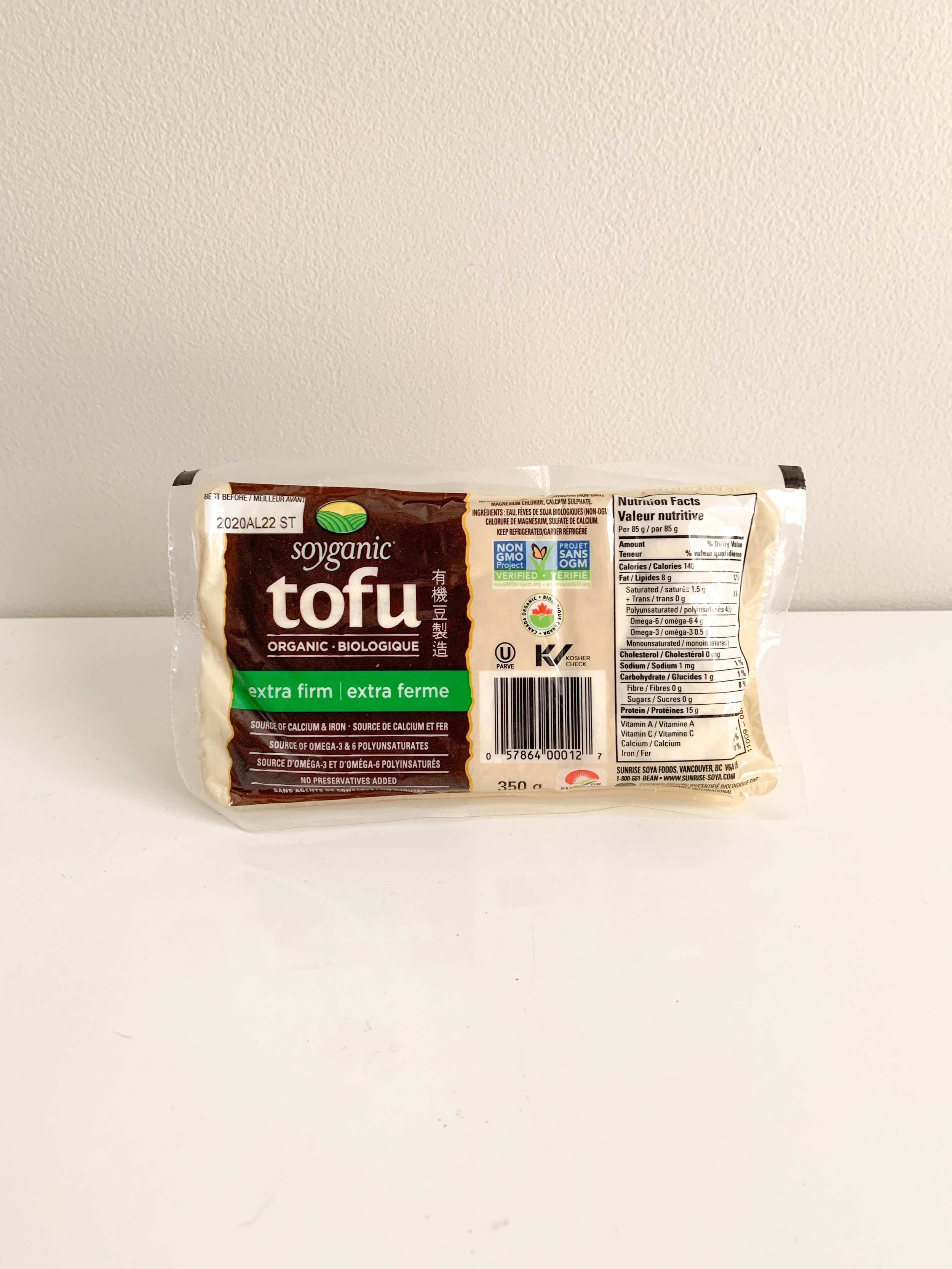 Tofu Mi-Ferme Biologique – La Moisson