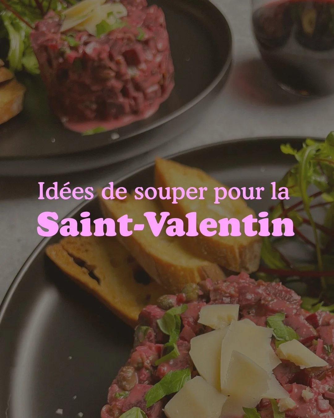 Des petites id&eacute;es au passage! 💘 Tous les recettes et articles sont sur mon blogue, les liens sont dans ma bio comme d&rsquo;hab. 🤗 

PS &mdash; Coup de coeur pour le tartare, je vous jure qu&rsquo;il est bon et qu&rsquo;il go&ucirc;te quelqu