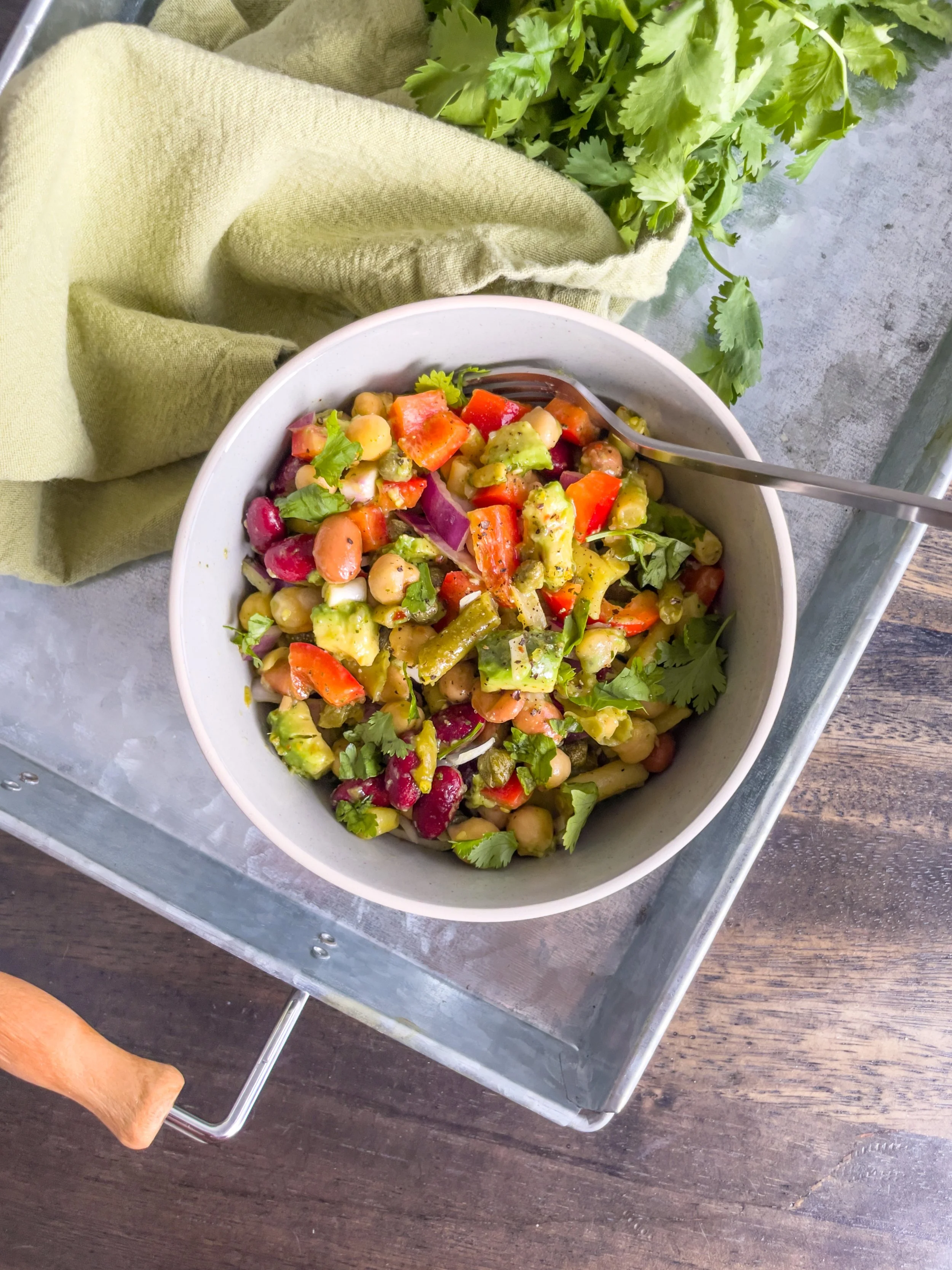 salade-de-haricots-avocats
