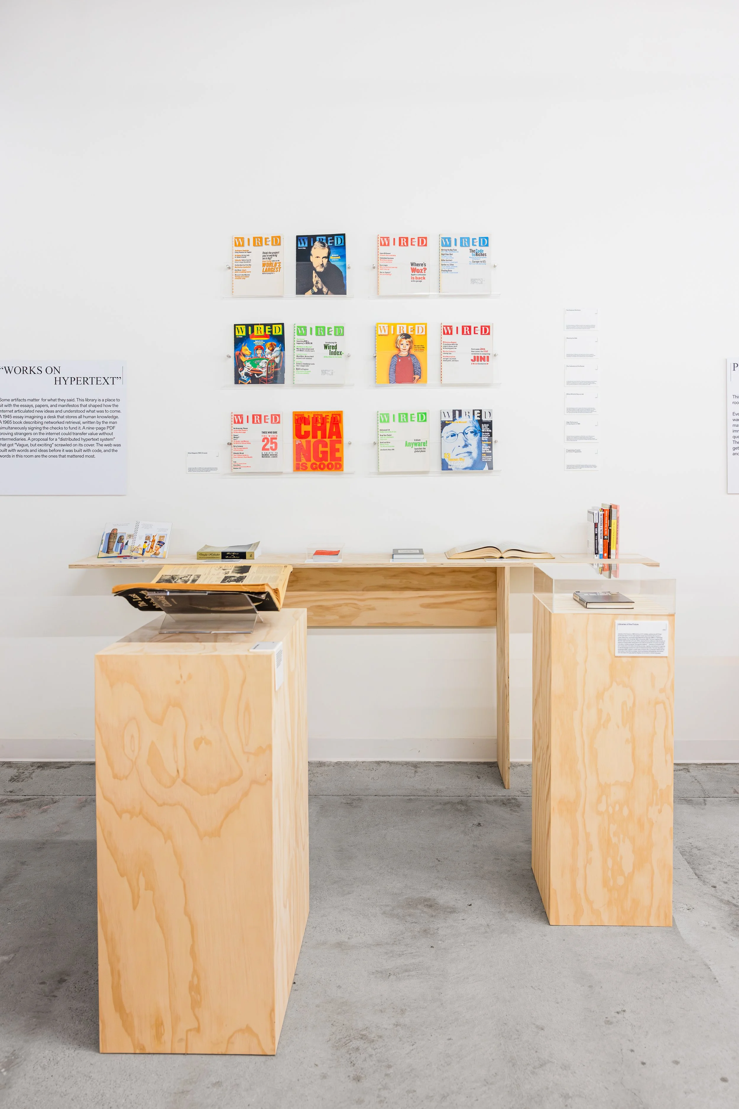Museum of the Human Web Custom Fabrication Drop Works