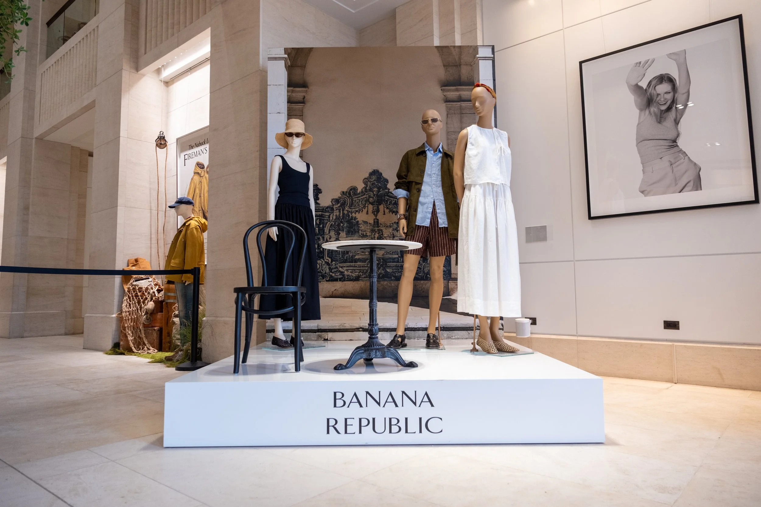 Banana Republic Summer 2026 Custom Fabrication