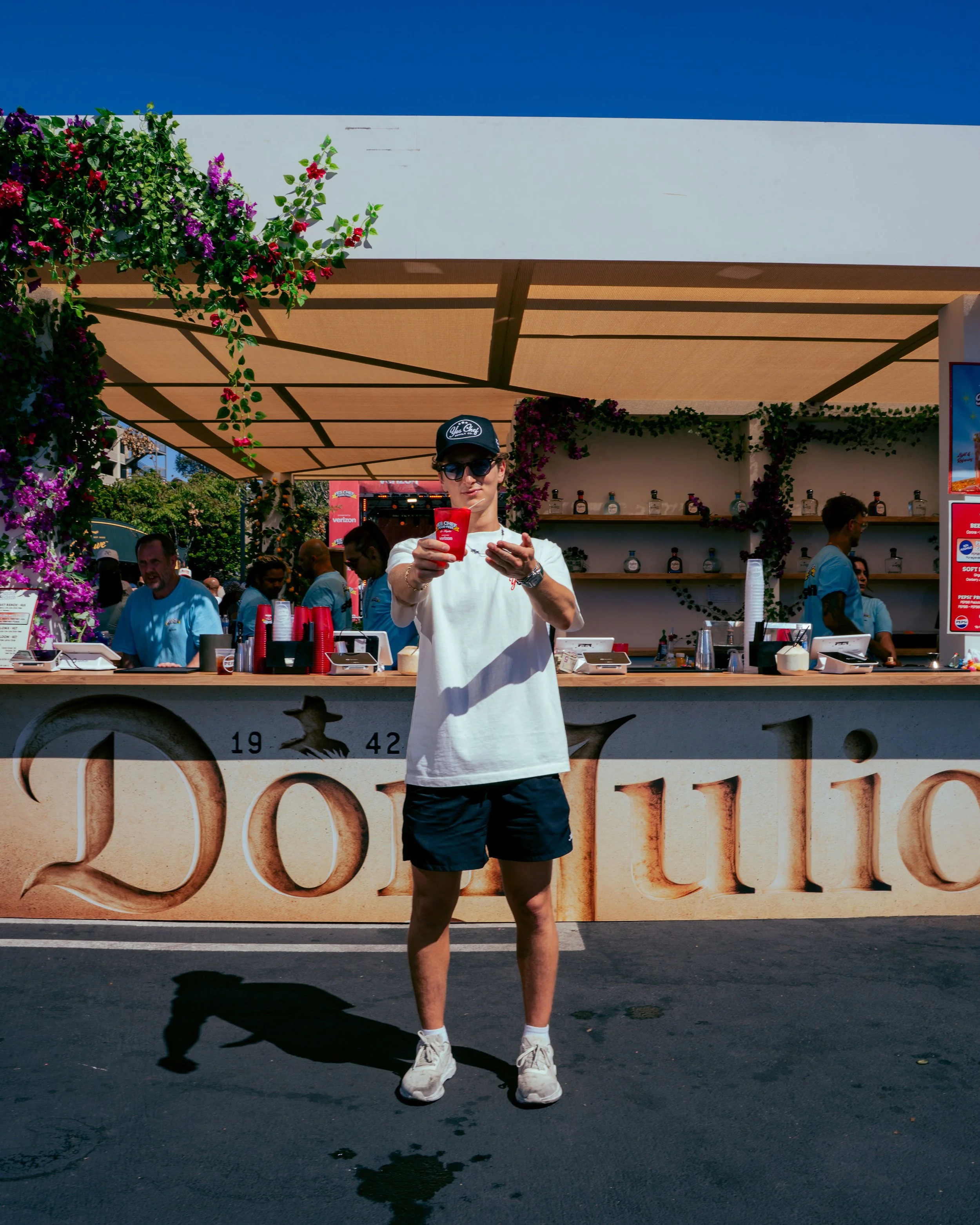 Drop Works Yes Chef Food Fest Custom Don Julio Bar