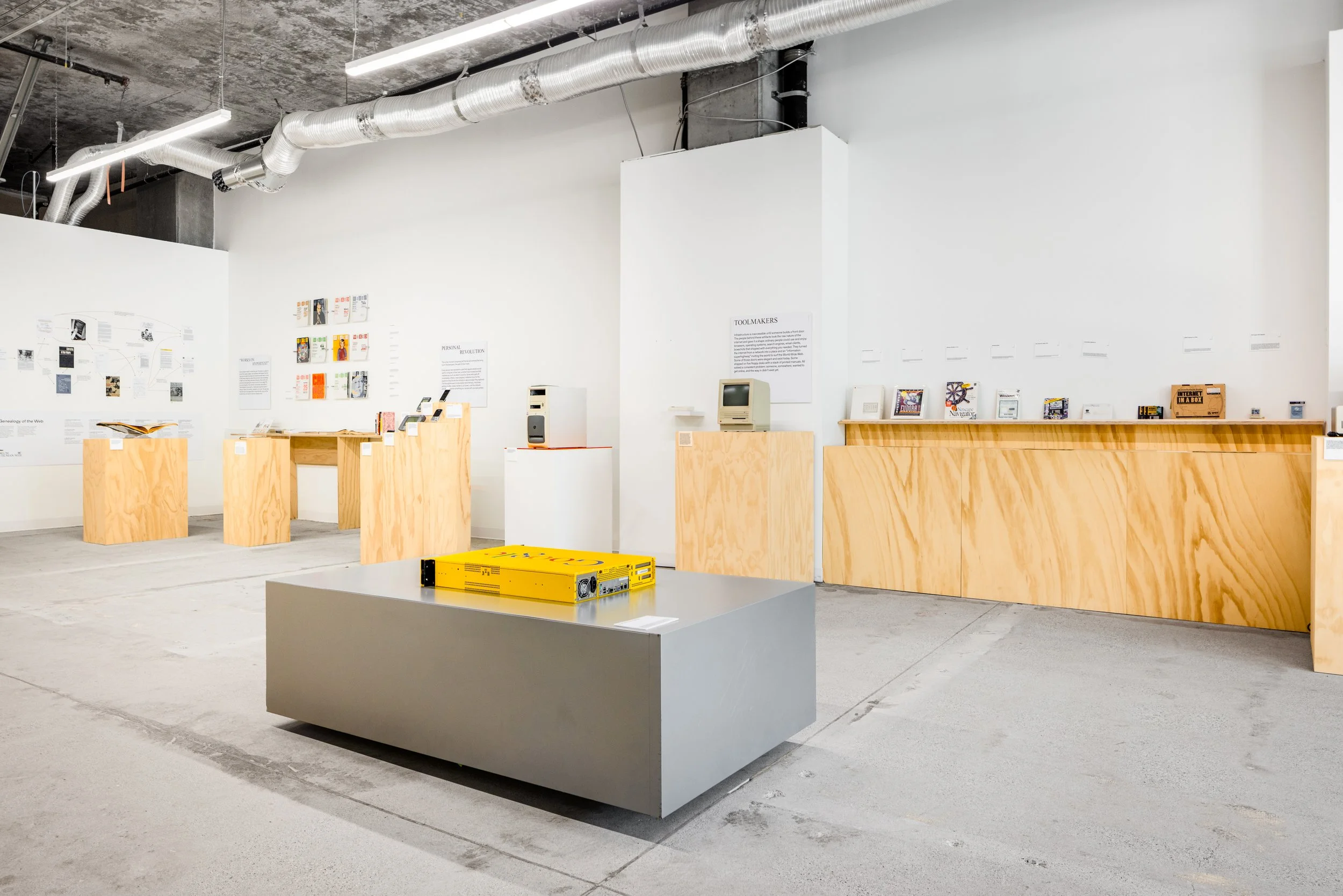 Museum of the Human Web Custom Fabrication Drop Works