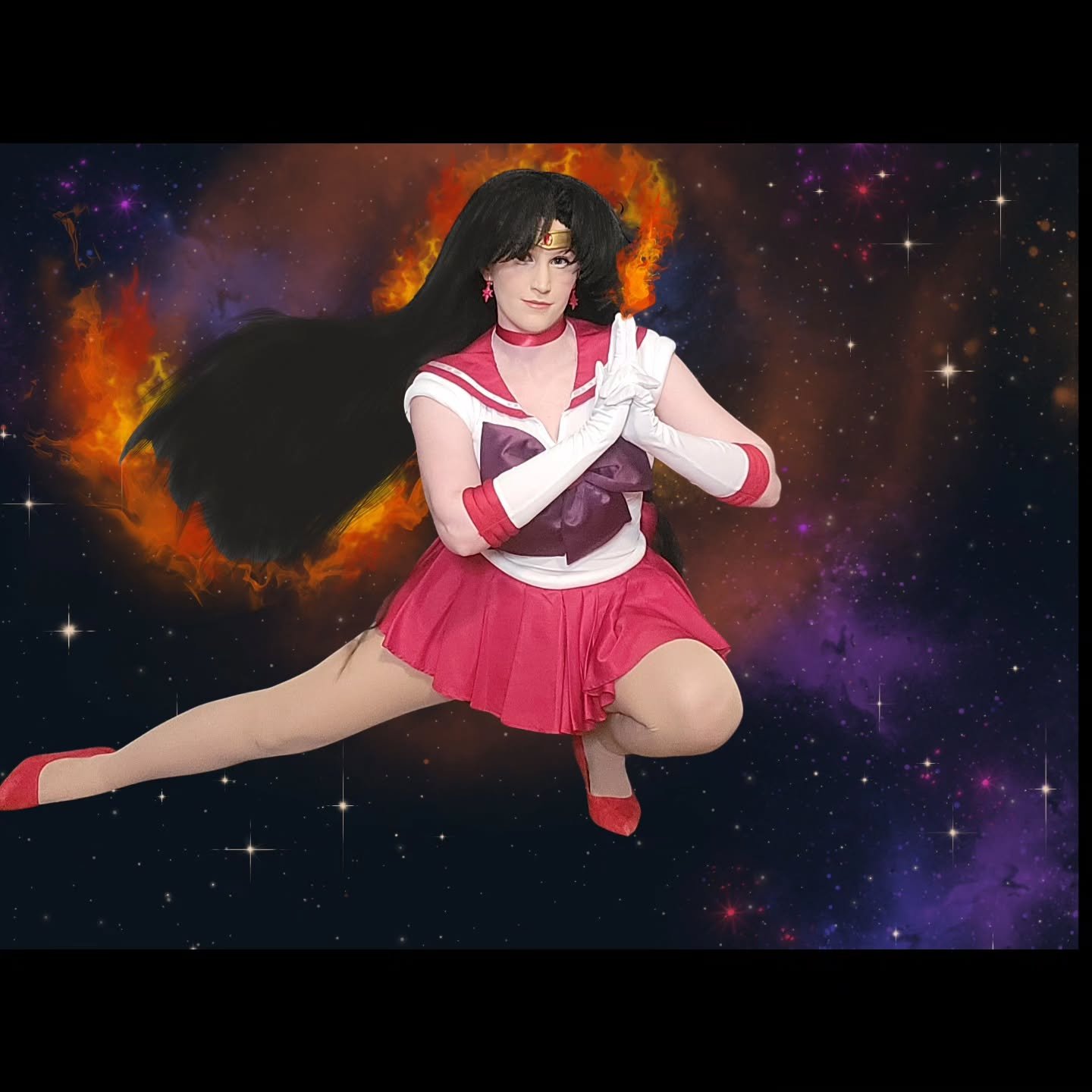 Another sailor scout down! Only 6 to go haha
Worth all the pain and exhaustion for some super cool pictures
Next up will be Sailor Pluto! (I guess I make staffs now 🤷🏼‍♀️)
#sailormars #cosplay #disabledcosplayer #sailormarscosplay #cosplayerso