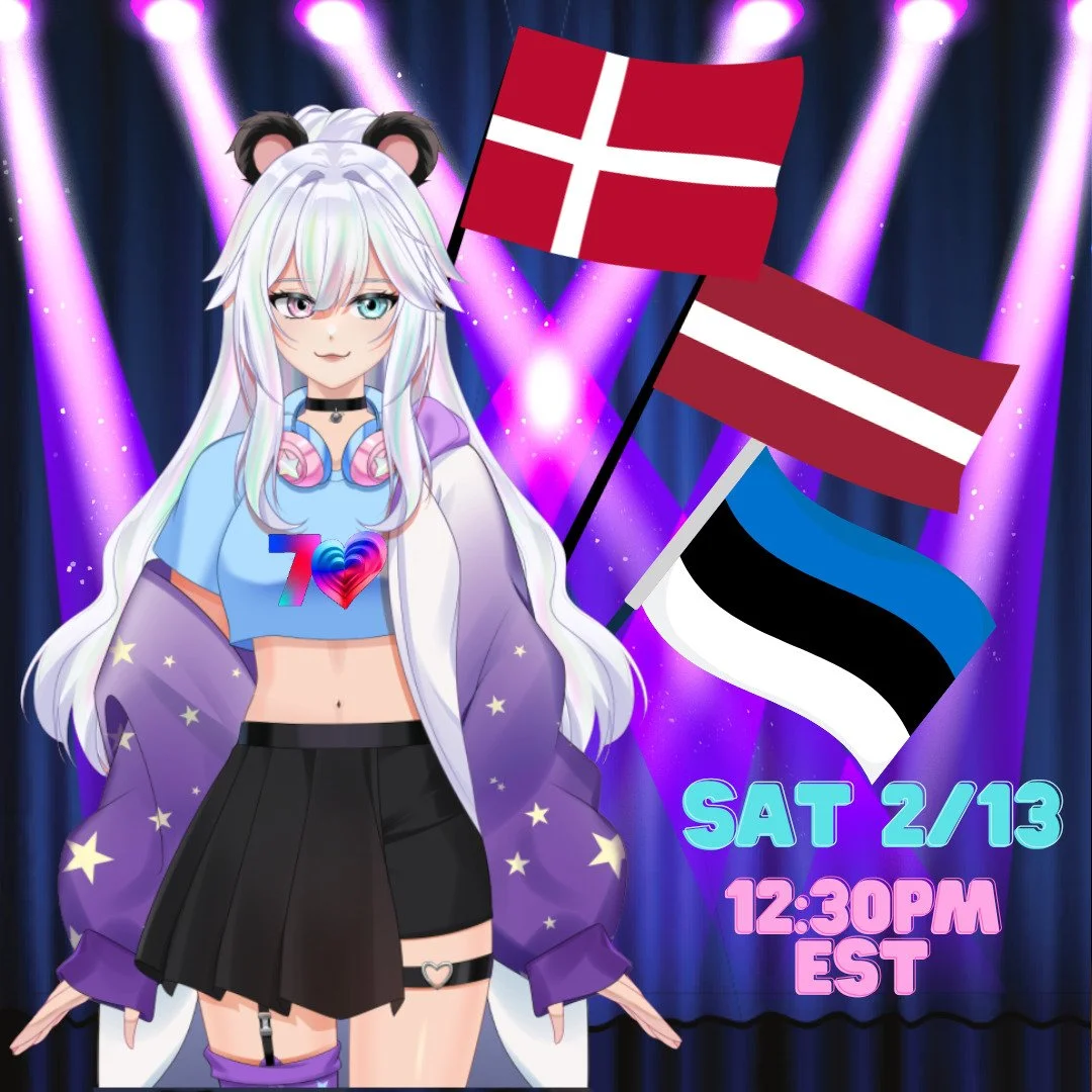 I made a post this time! haha Join me on twitch.tv/kyokopandua to watch Eurovision National Finals! We have Estonia🇪🇪, Denmark🇩🇰, &amp; Lativa🇱🇻! 

#eurovision #eestilaul #melodigrandprix #supernovalatvia #livestream #vtuber