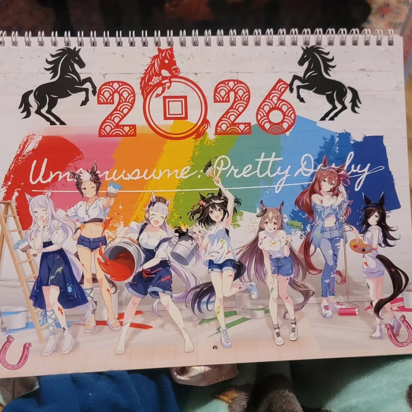 When commercial calendars let you down...make your own! Yepp i made a #umamusume calendar for our year of the horse!

Sometimes you just need some simple fun. 2026 kinda lettin me down so far, but we have plenty of time to change that. 🙌here's to do