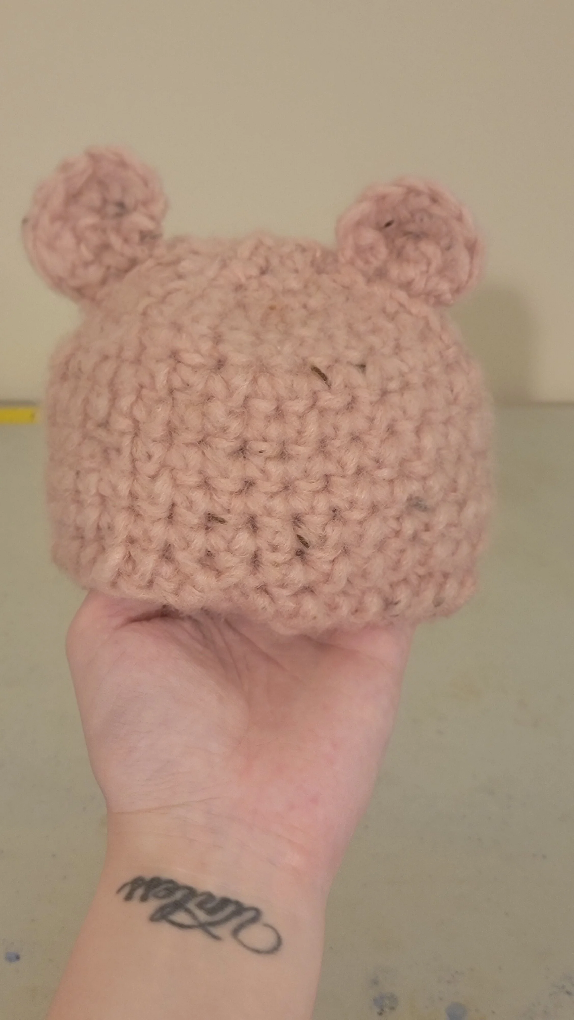 Baby Hat w/ Bear Ears