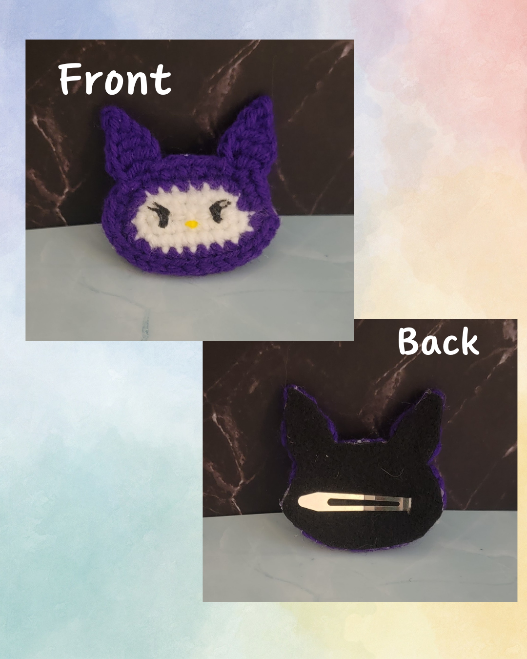 Kuromi Hair Clip
