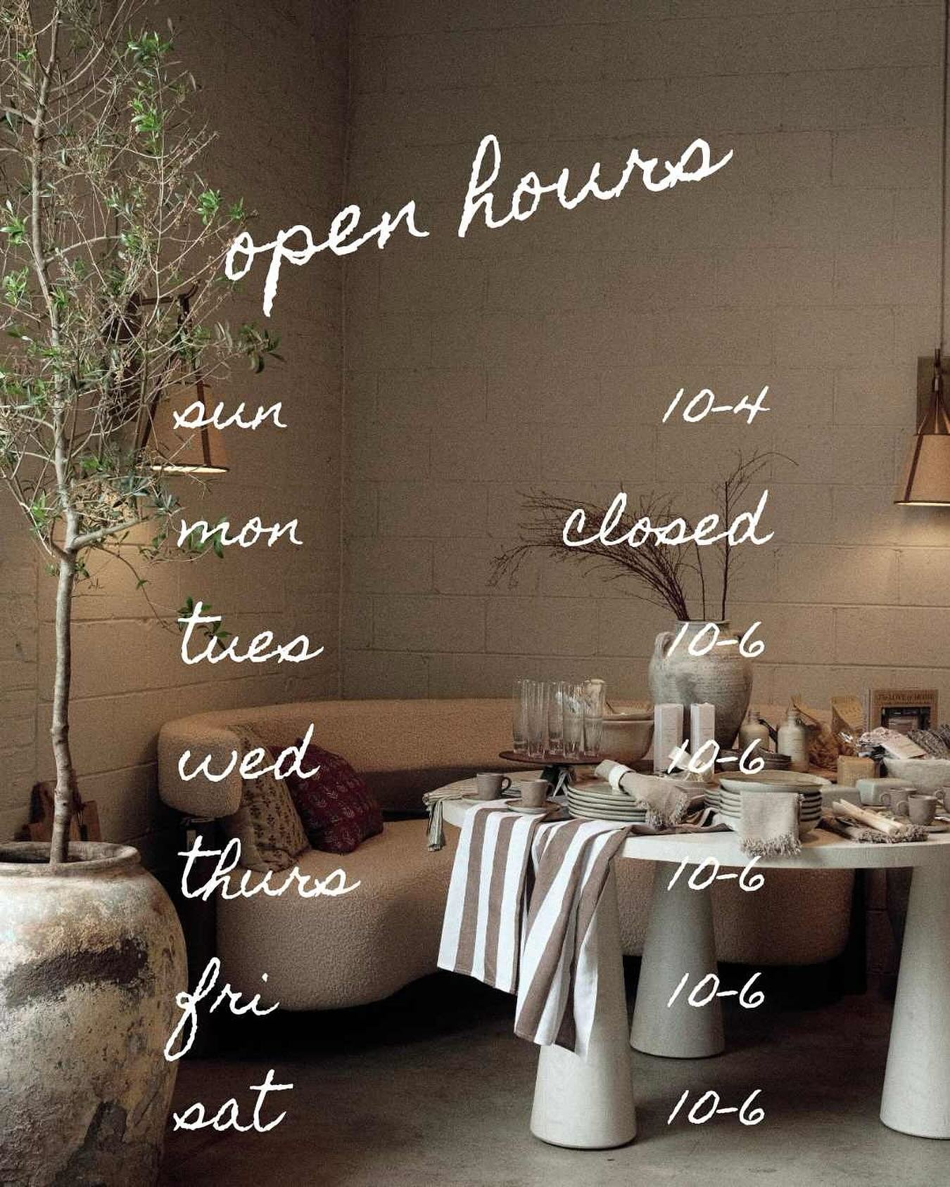 Come by. Stay awhile. Leave inspired.