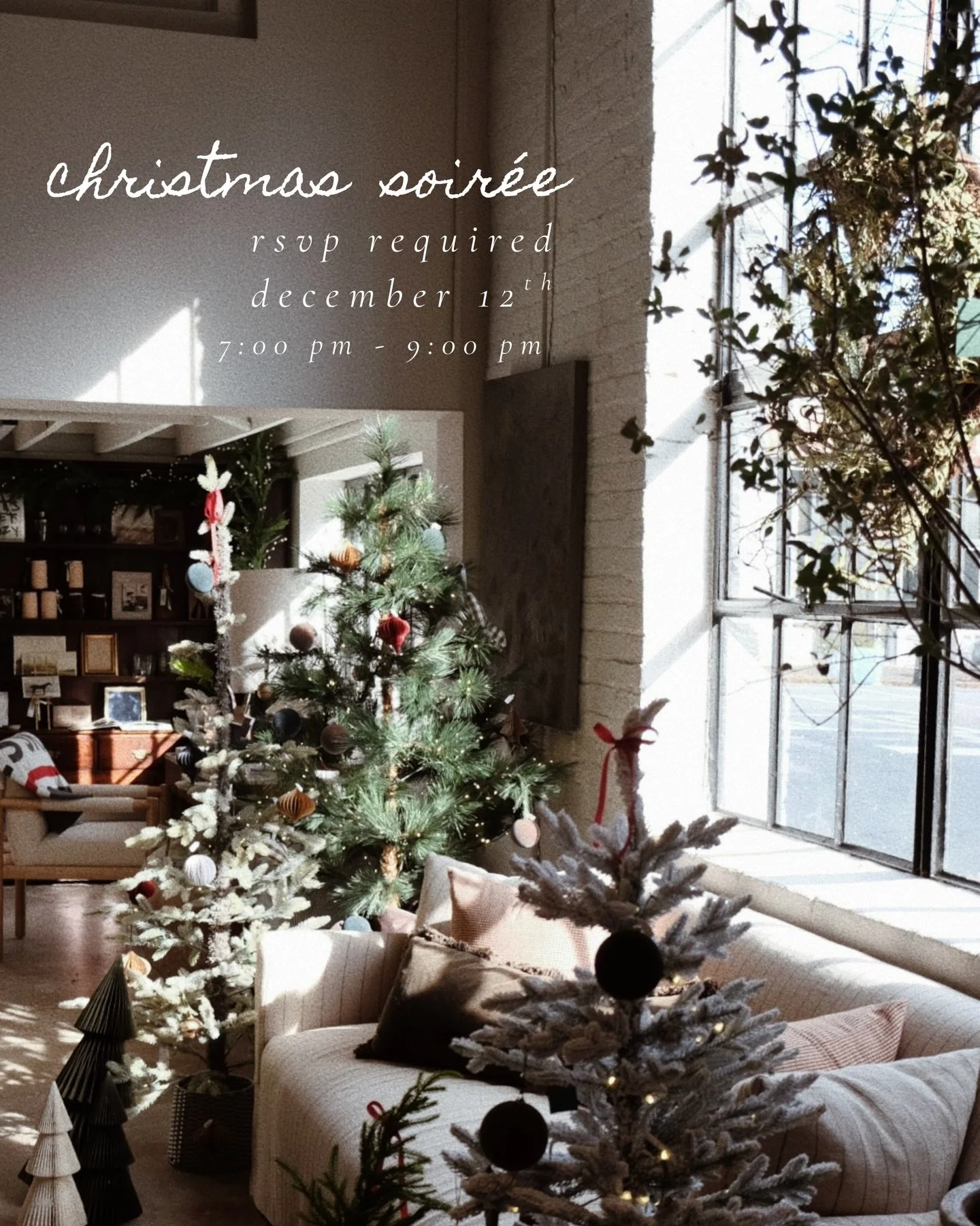 REMINDER TO RSVP! Don&rsquo;t forget to secure your spot for our annual Christmas Soir&eacute;e by registering on our website. The link is in our bio!