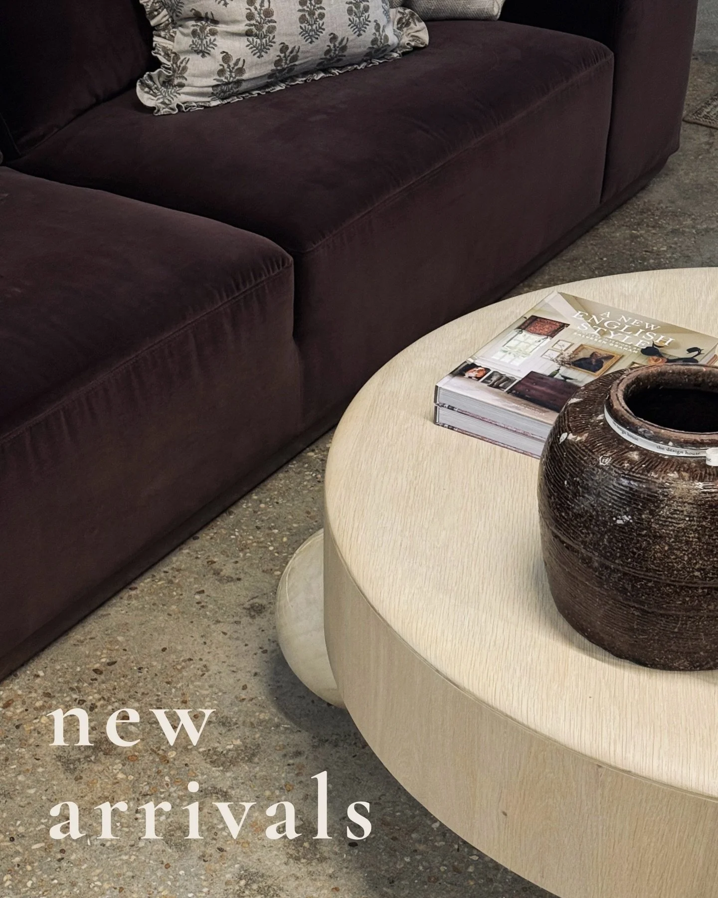 introducing our newest furniture arrivals ✨